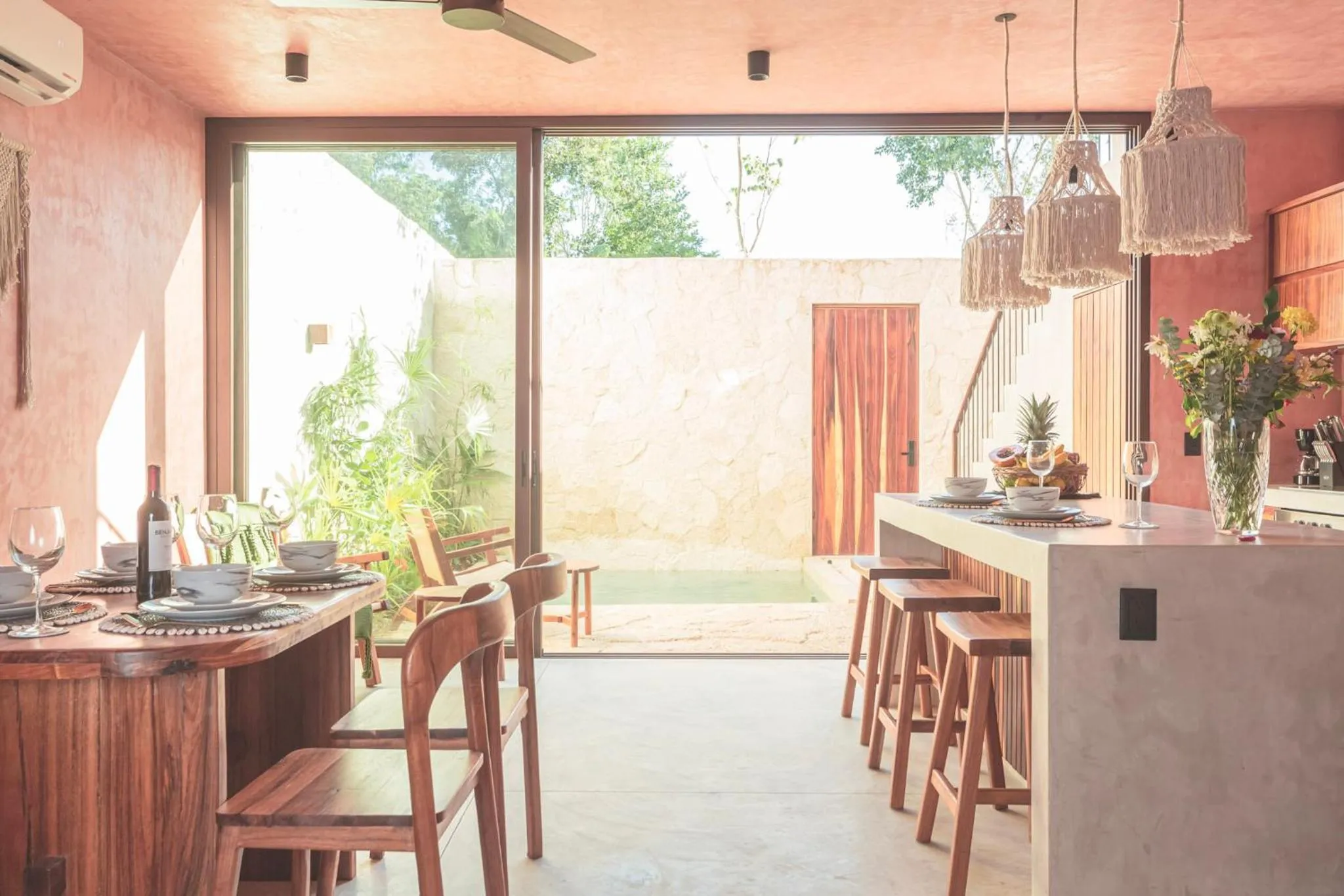 Seating area in Entorno Tulum - Luxury Villas
