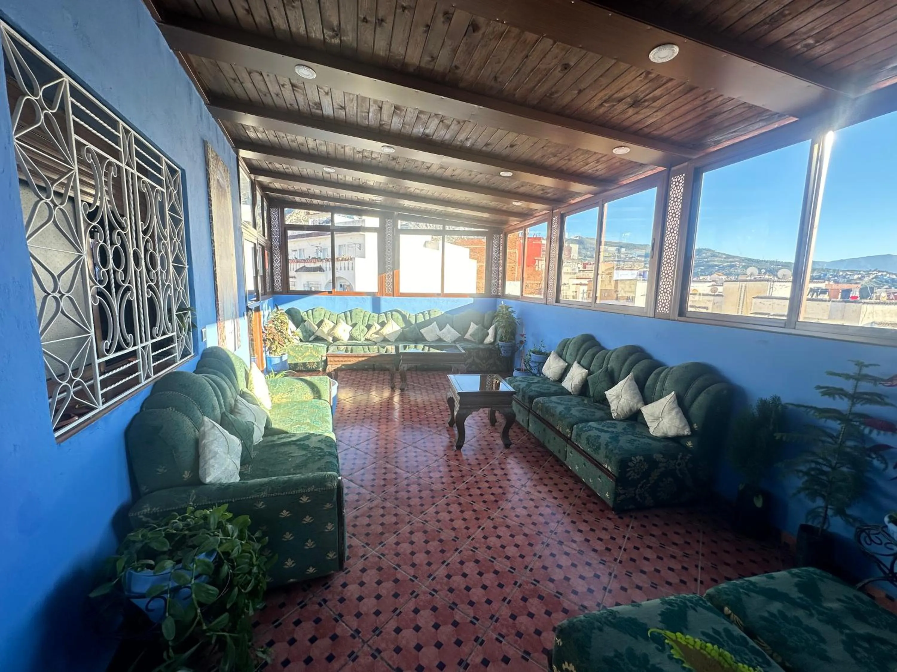 Patio in Maison d'hôtes Afassi