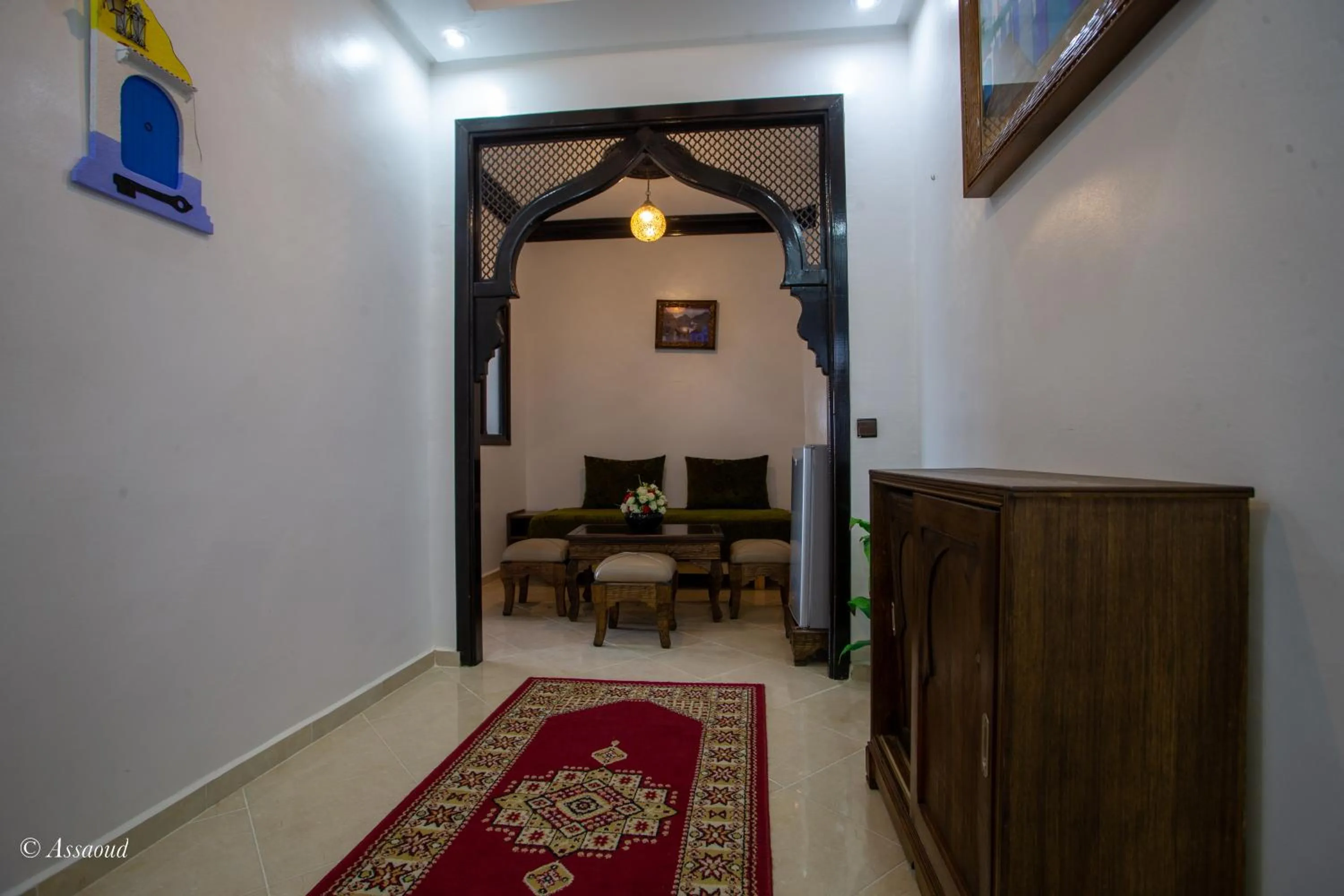 Living room in Maison d'hôtes Afassi