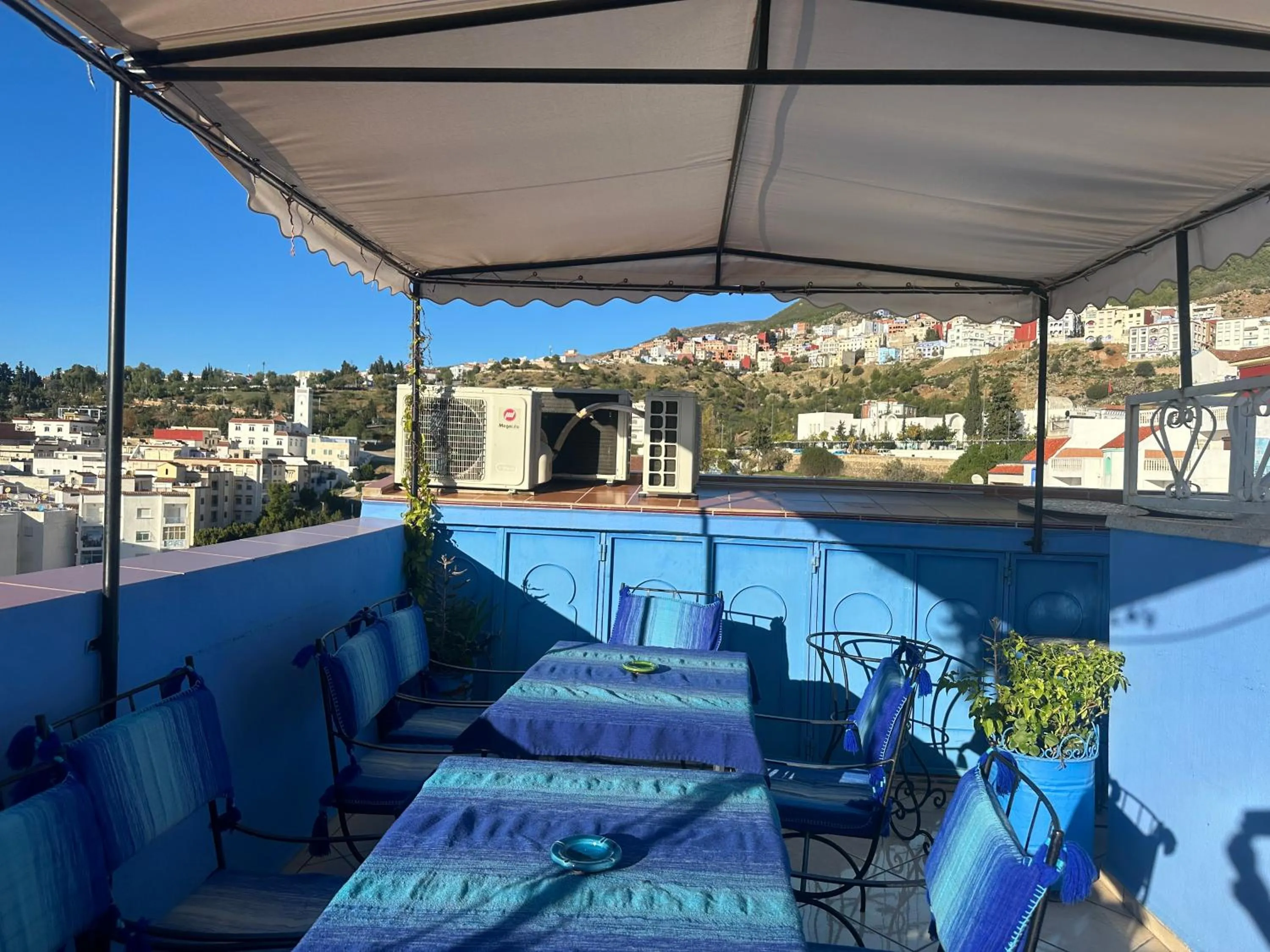 Patio in Maison d'hôtes Afassi