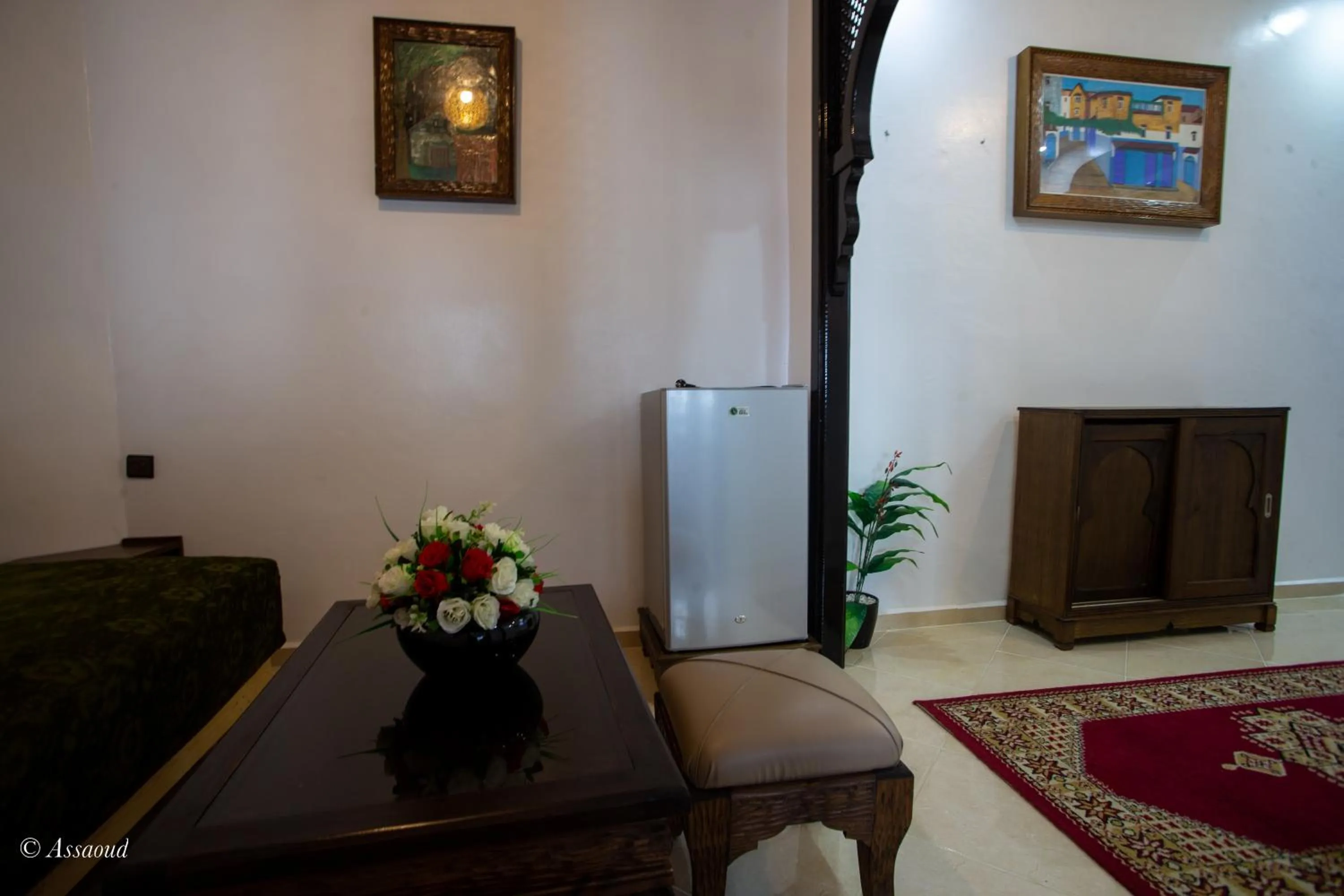 Living room in Maison d'hôtes Afassi