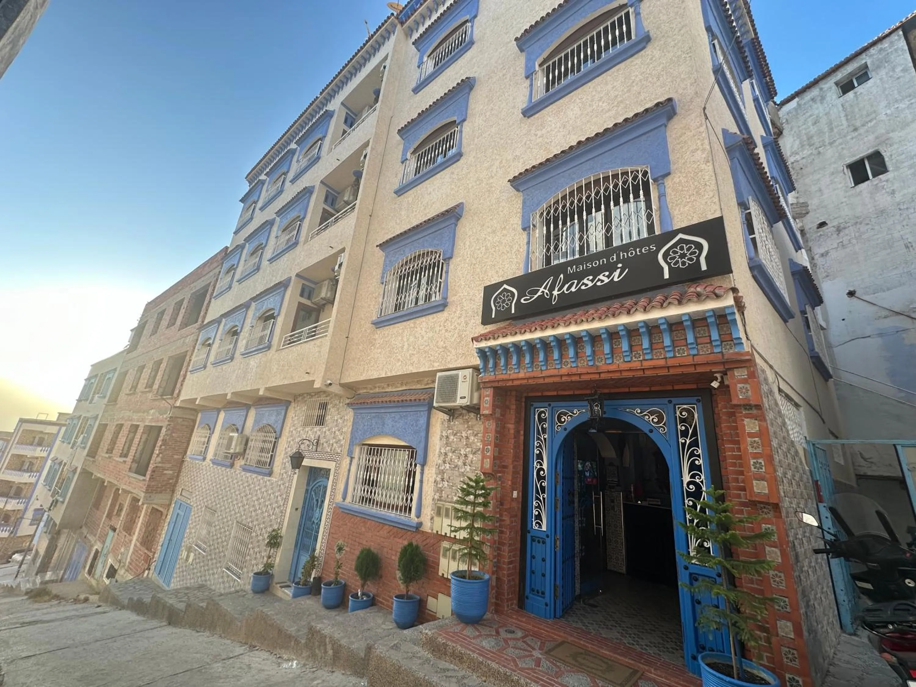 Property building in Maison d'hôtes Afassi