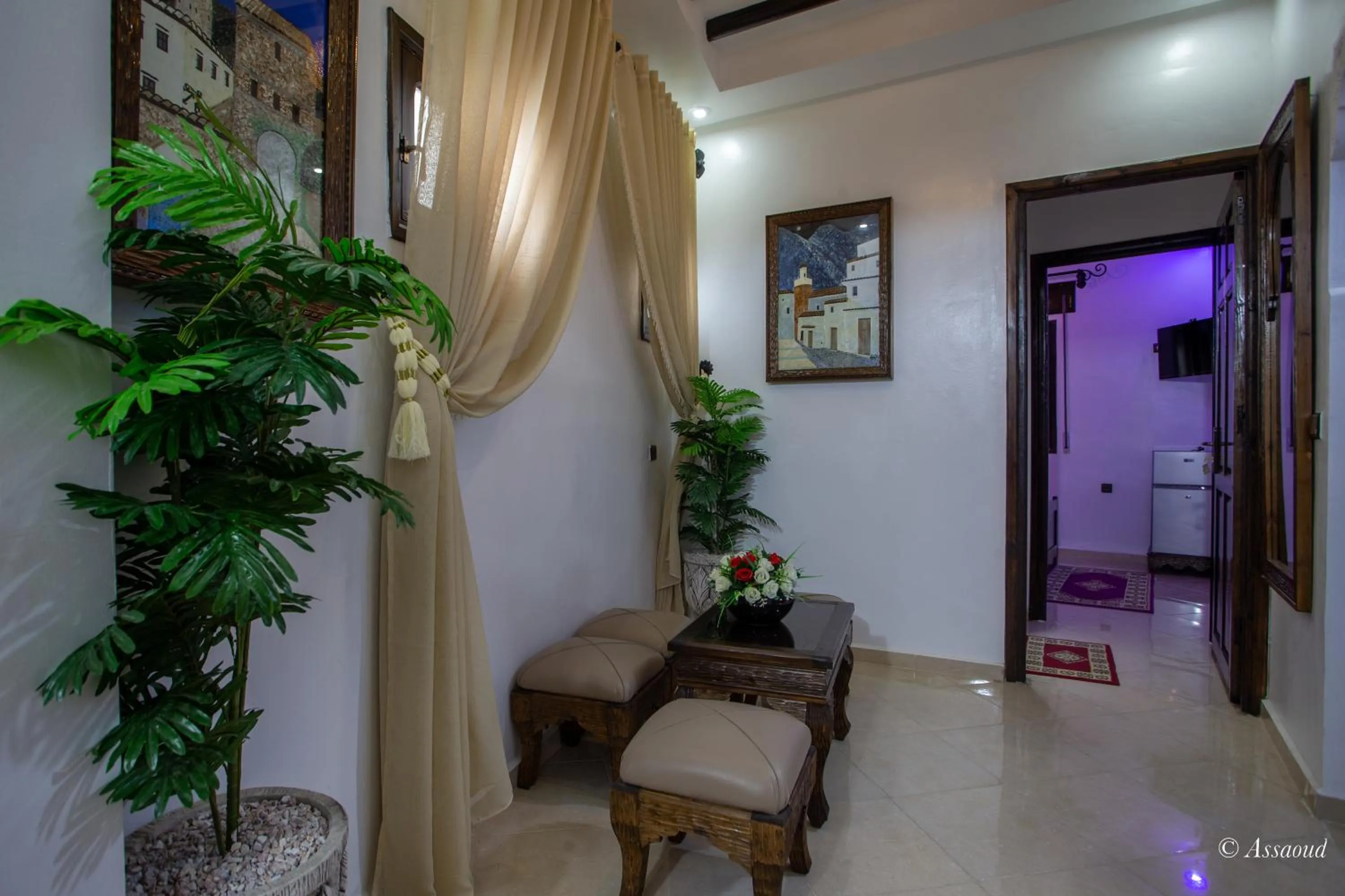 Living room in Maison d'hôtes Afassi