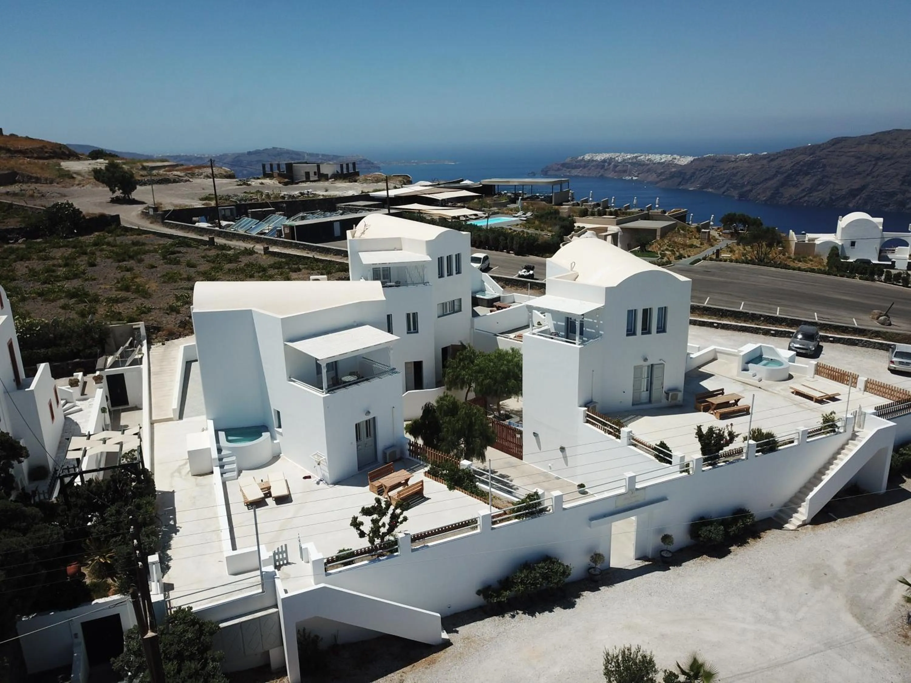 Property building in Athiri Santorini Hotel