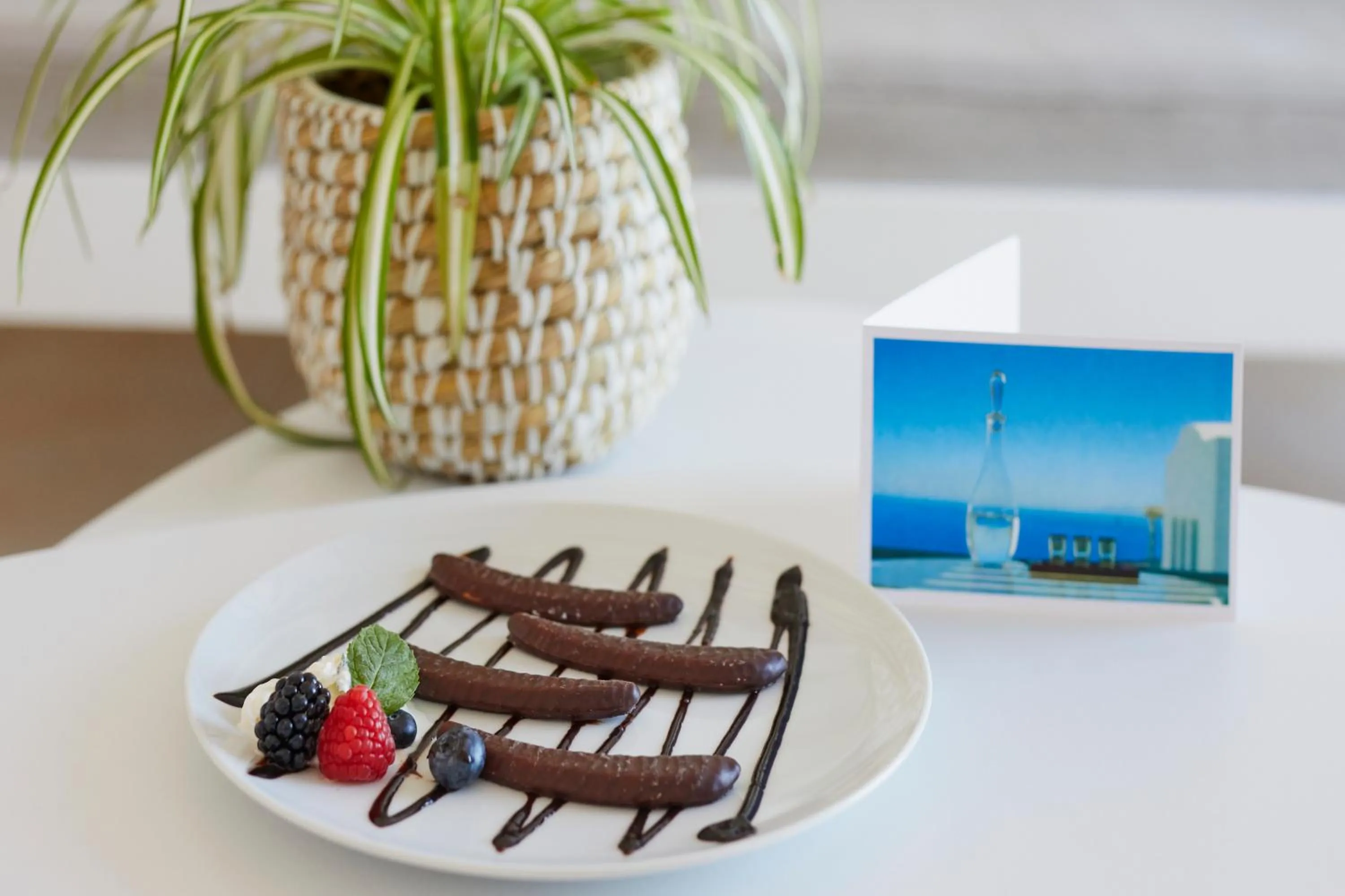 Decorative detail in Athiri Santorini Hotel