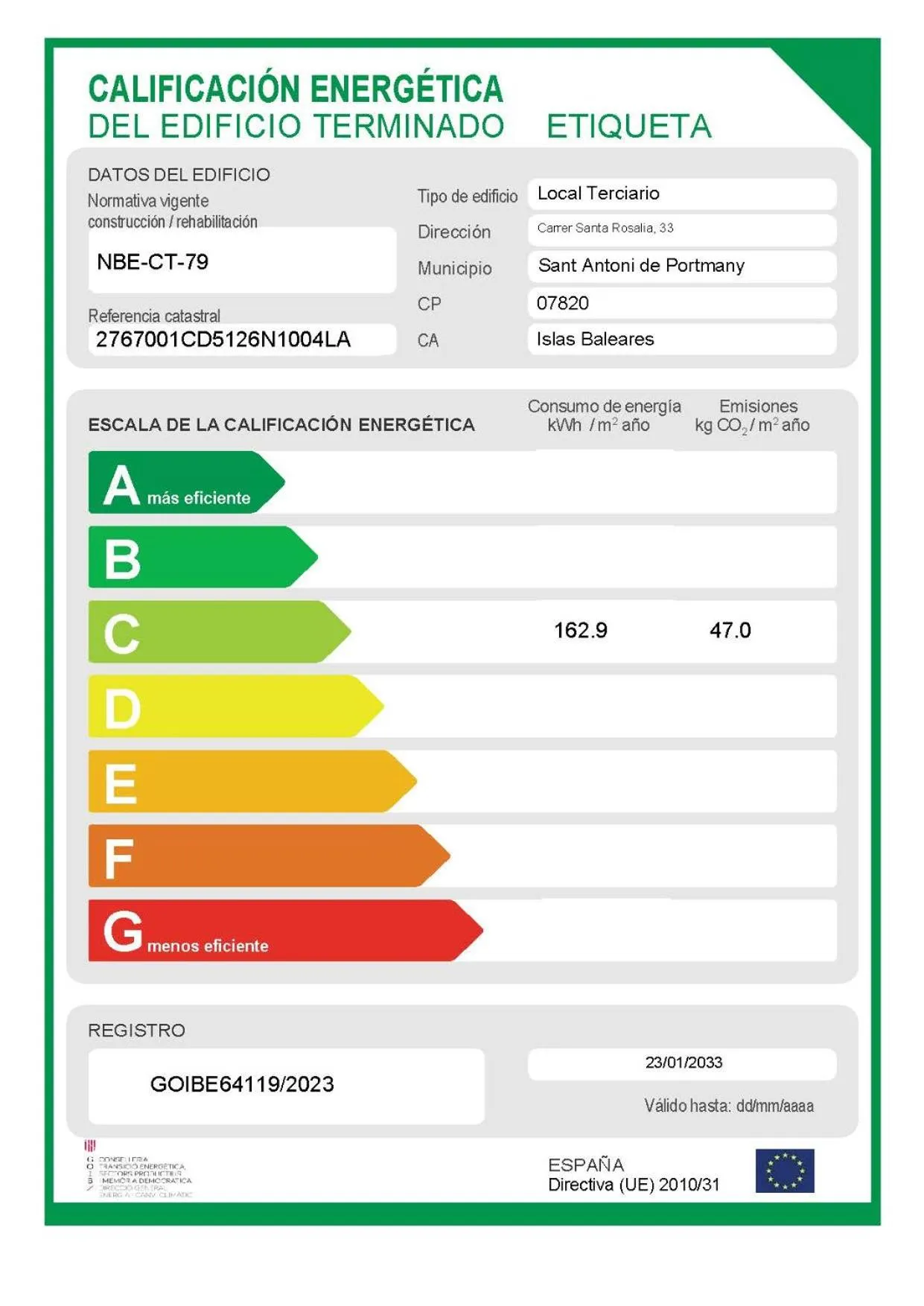 Logo/Certificate/Sign in Vibra Calima Apartamentos - Adults only