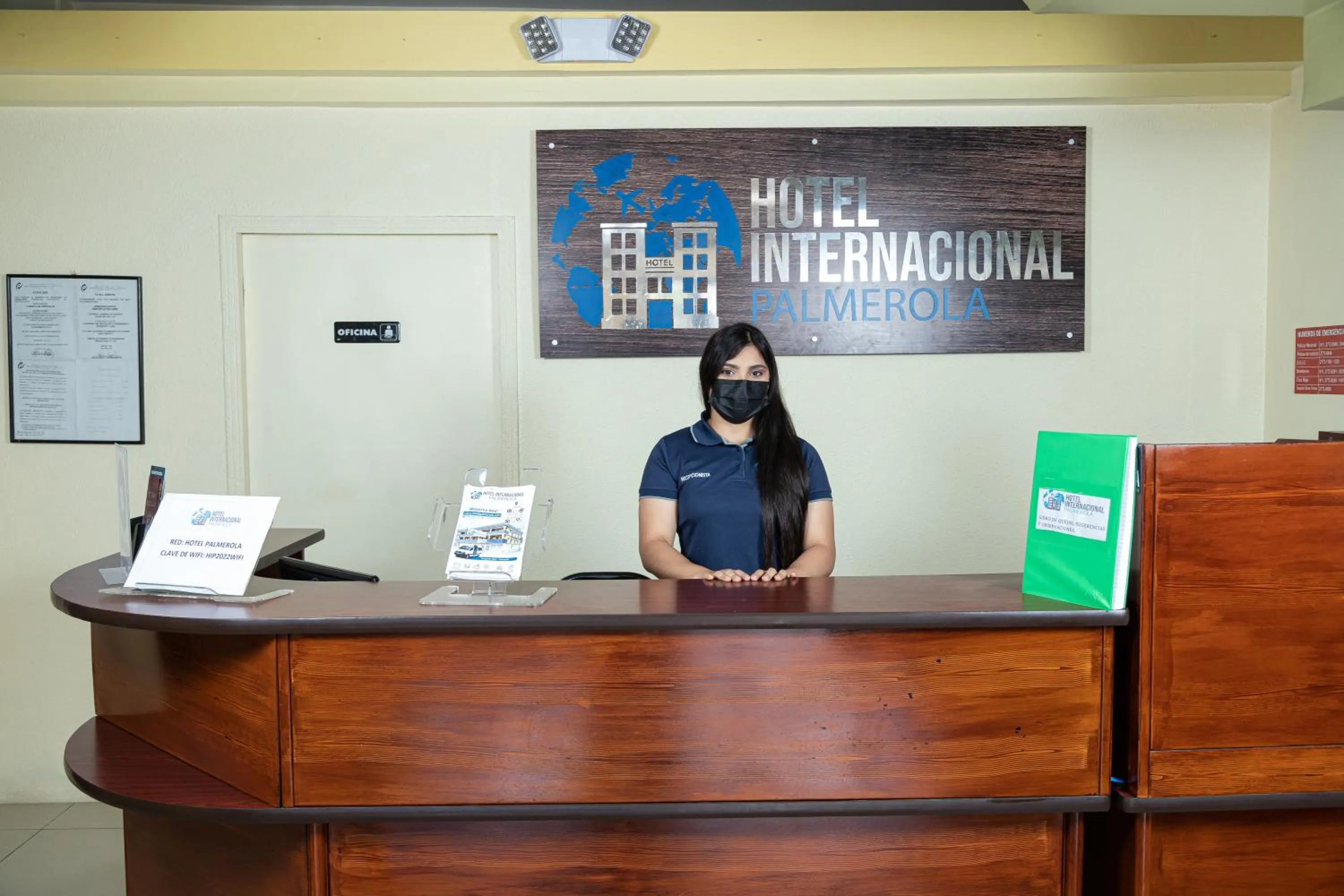Staff in Hotel Internacional Palmerola