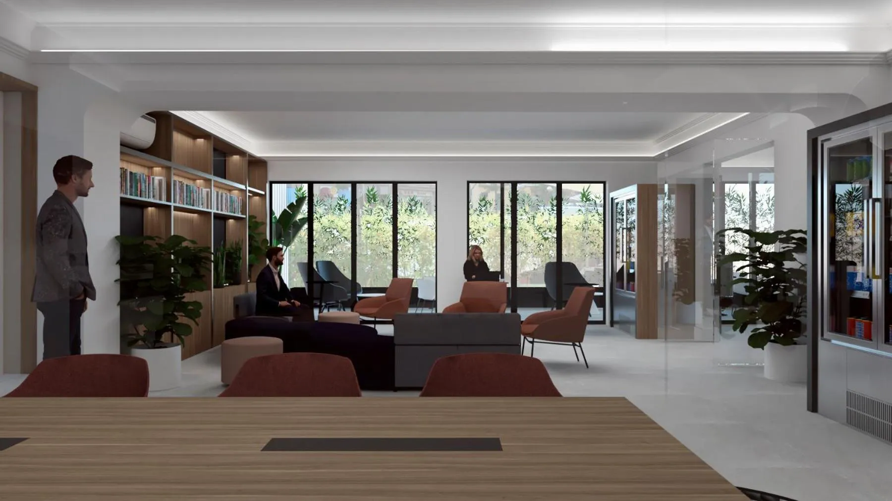 Seating area in Hotel Vibra Vila