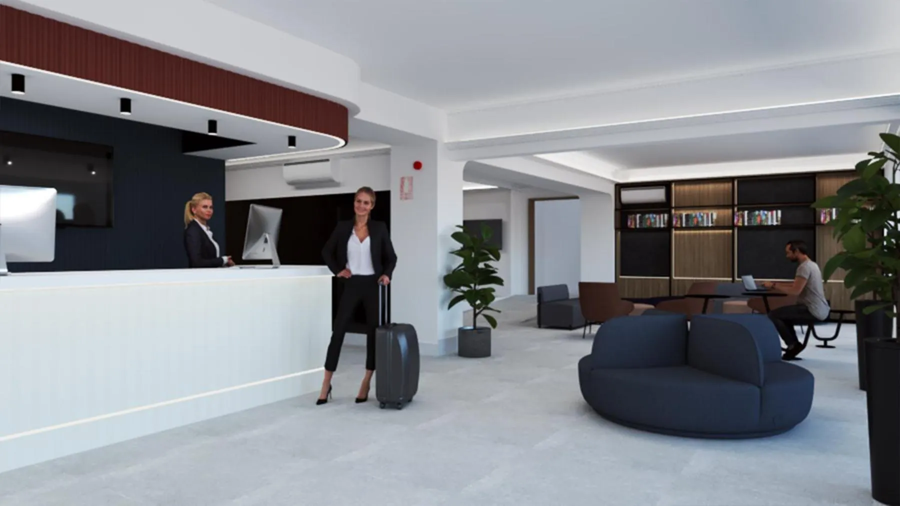 Lobby or reception in Hotel Vibra Vila