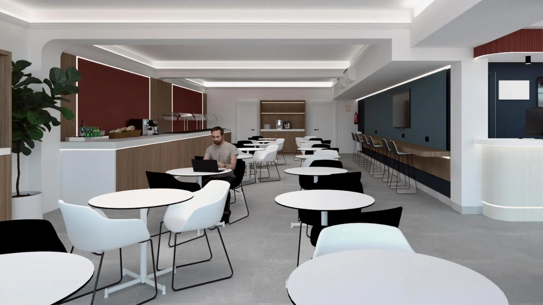 Restaurant/places to eat in Hotel Vibra Vila