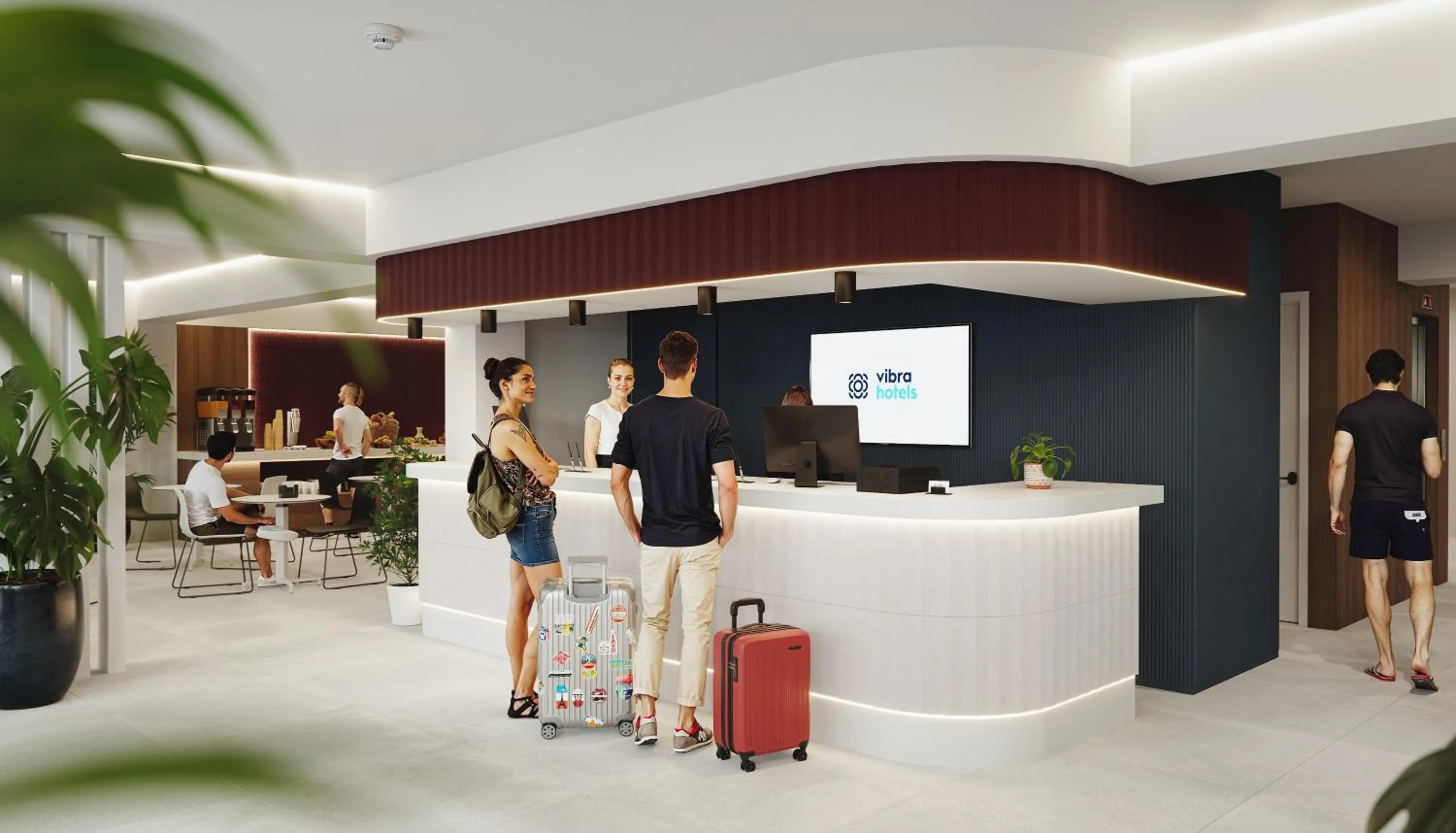 Lobby or reception in Hotel Vibra Vila -3SUP- New Opening 2026