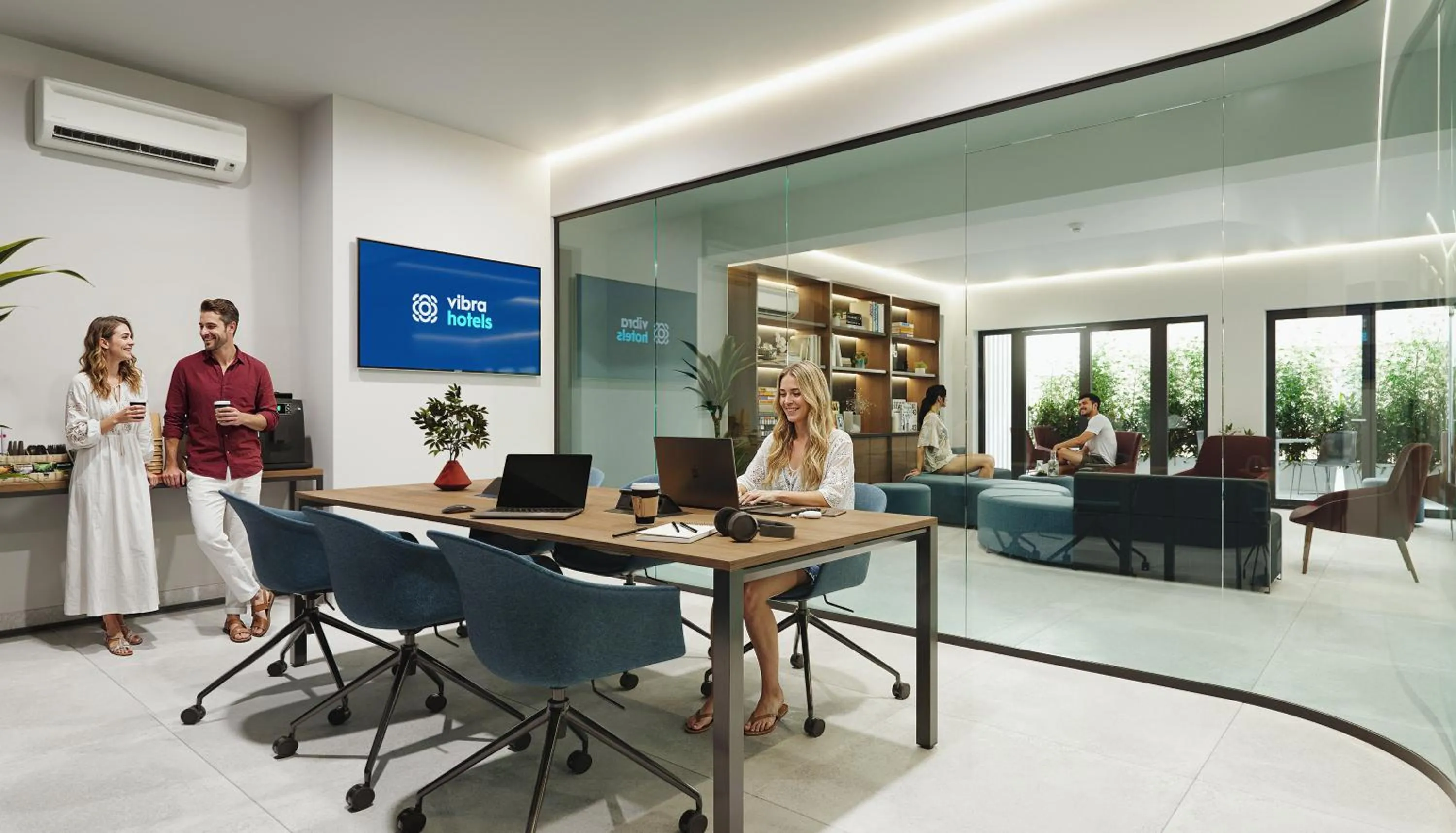 Lobby or reception in Hotel Vibra Vila -3SUP- New Opening 2026