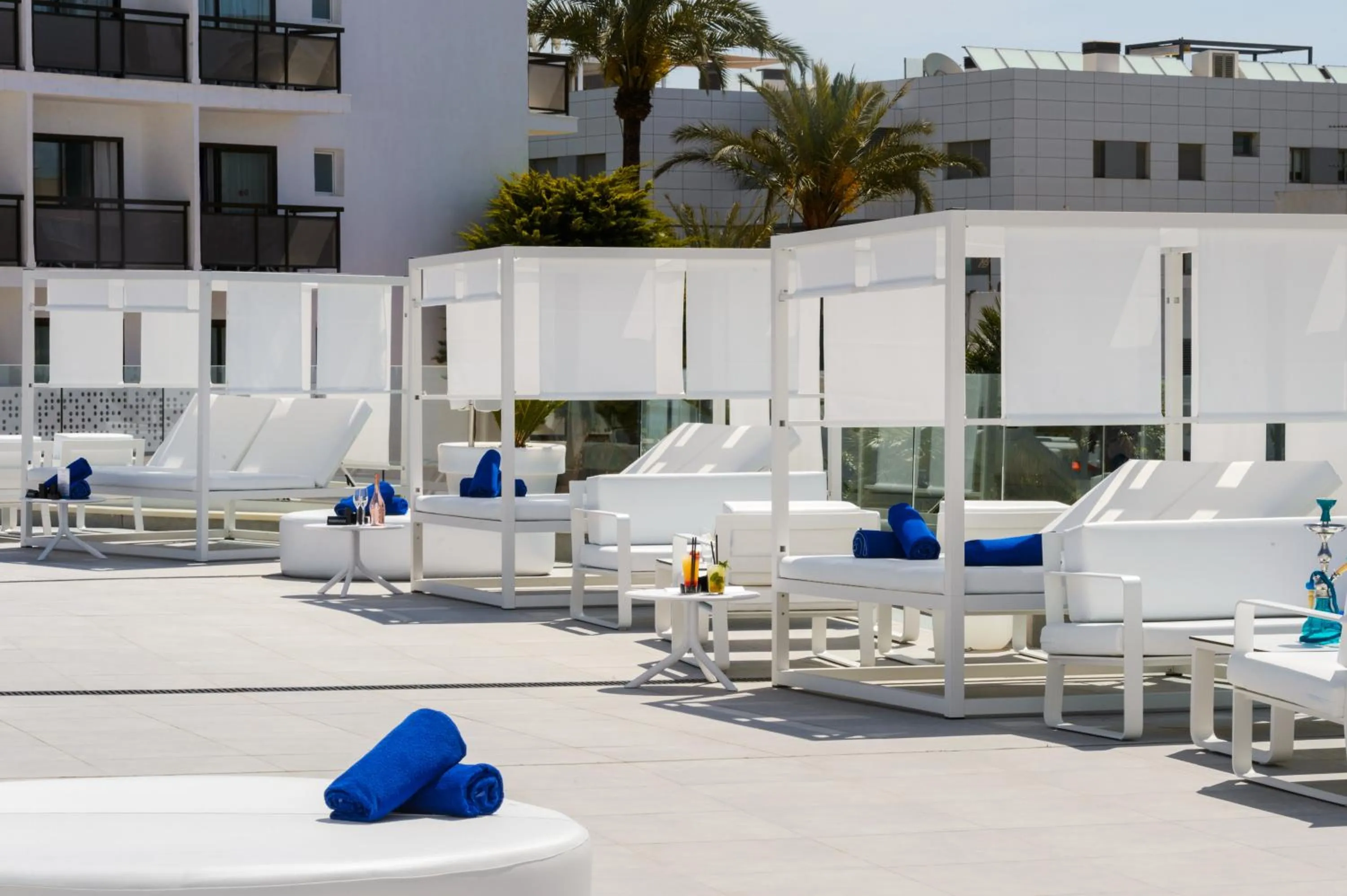 Patio in Hotel Vibra Mare Nostrum