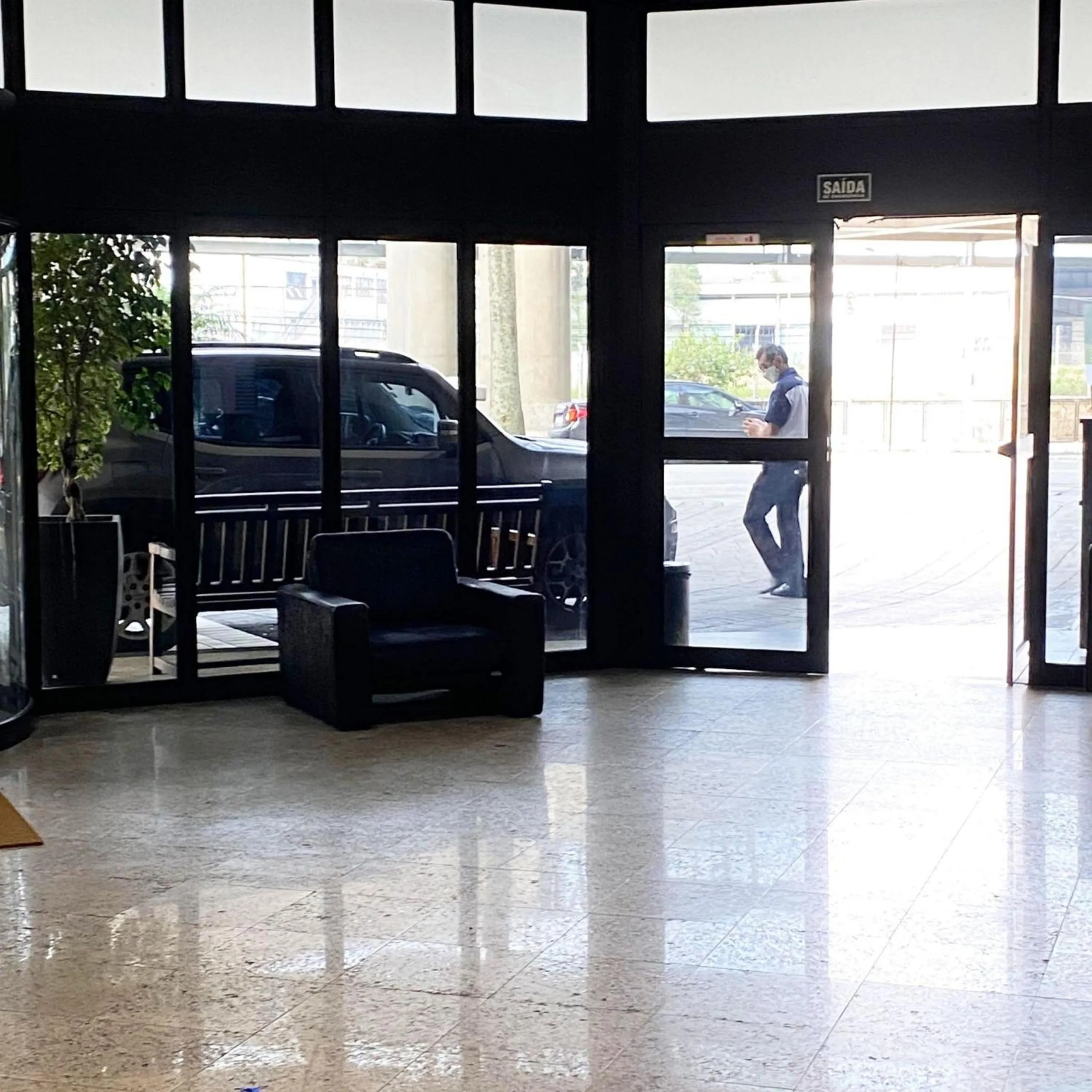 Lobby or reception in Suite Flat Congonhas Duplo 1504