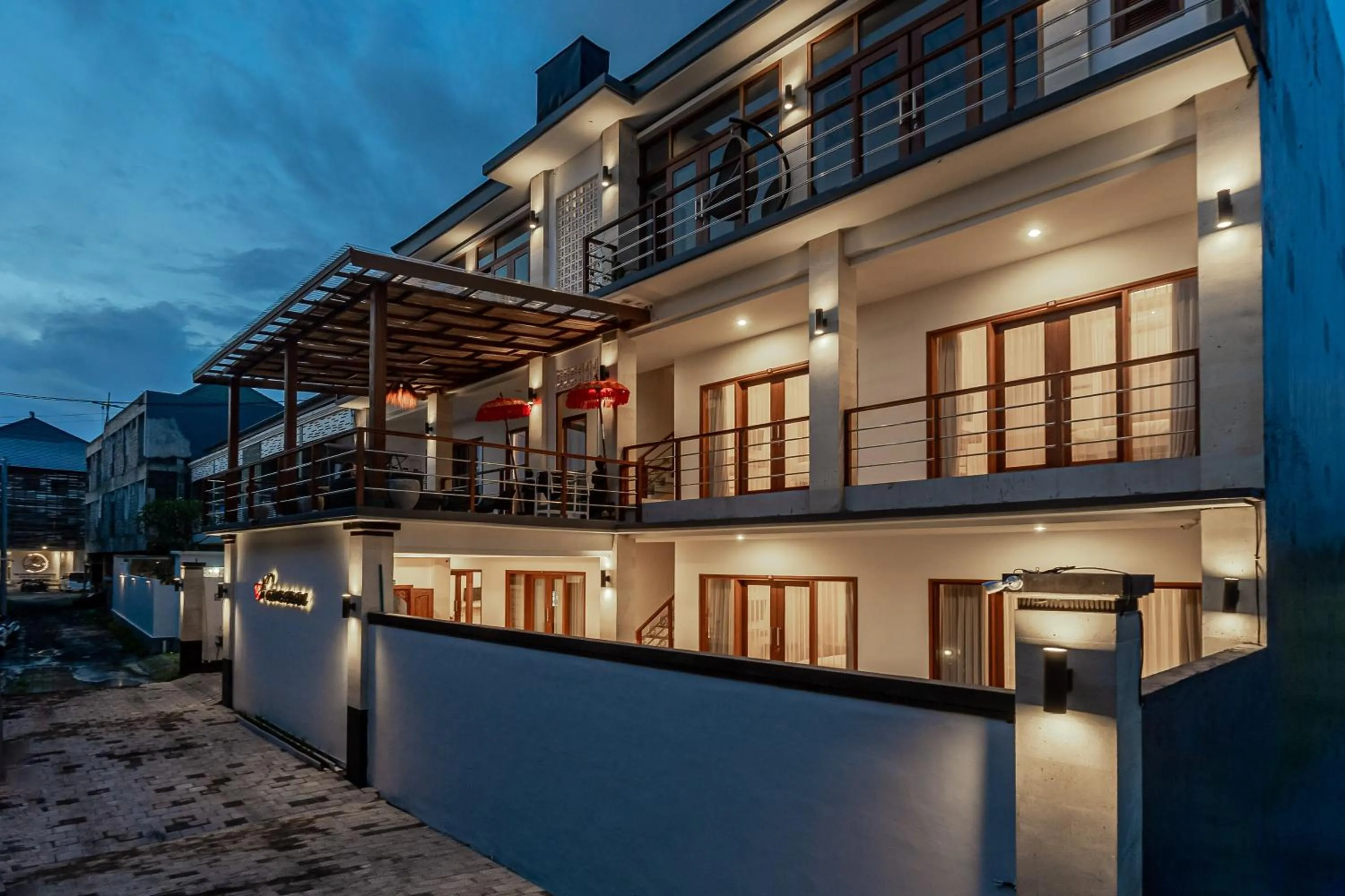 Property building in Kasmaran Bali Guest House