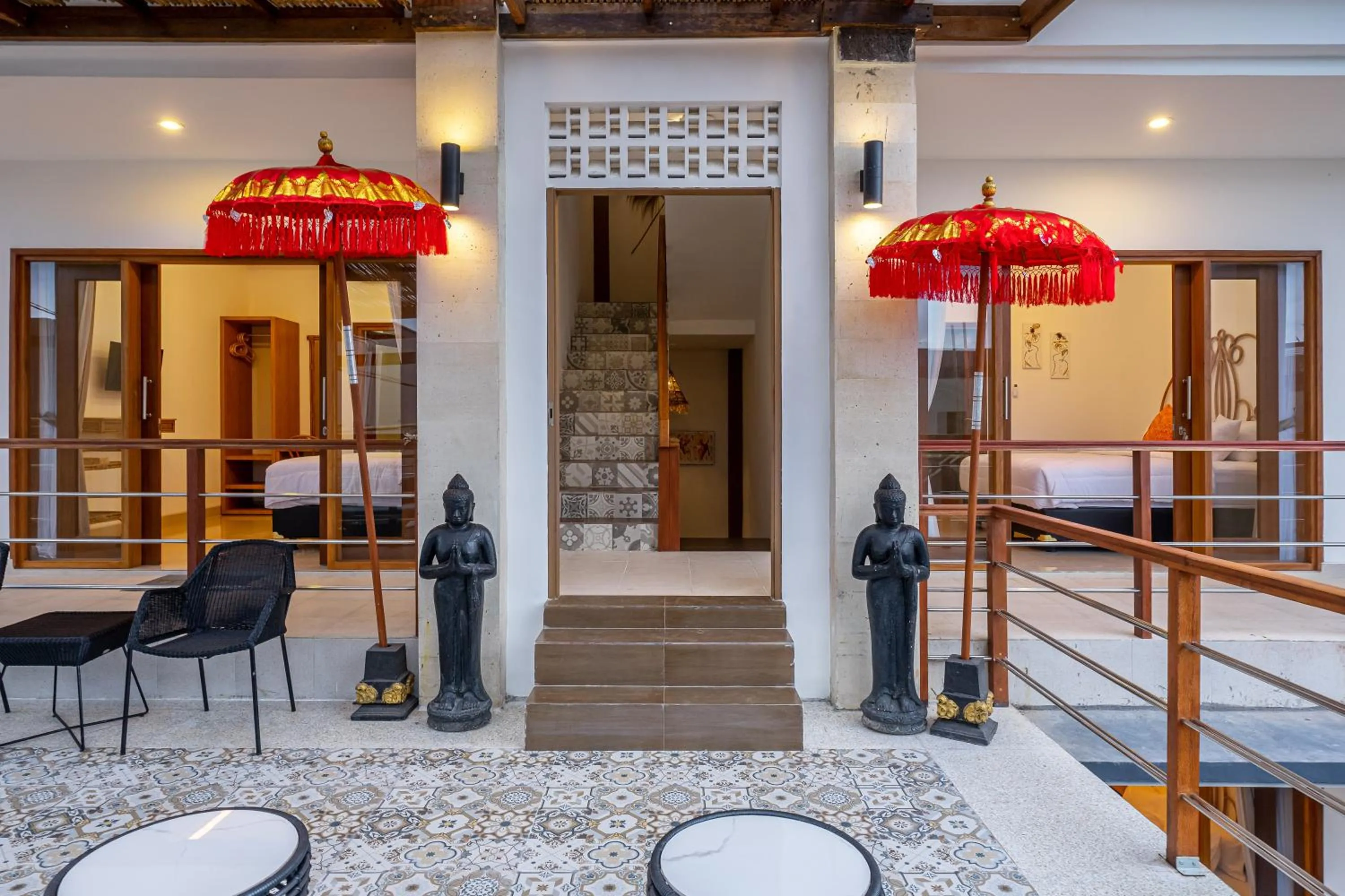Living room in Kasmaran Bali Guest House