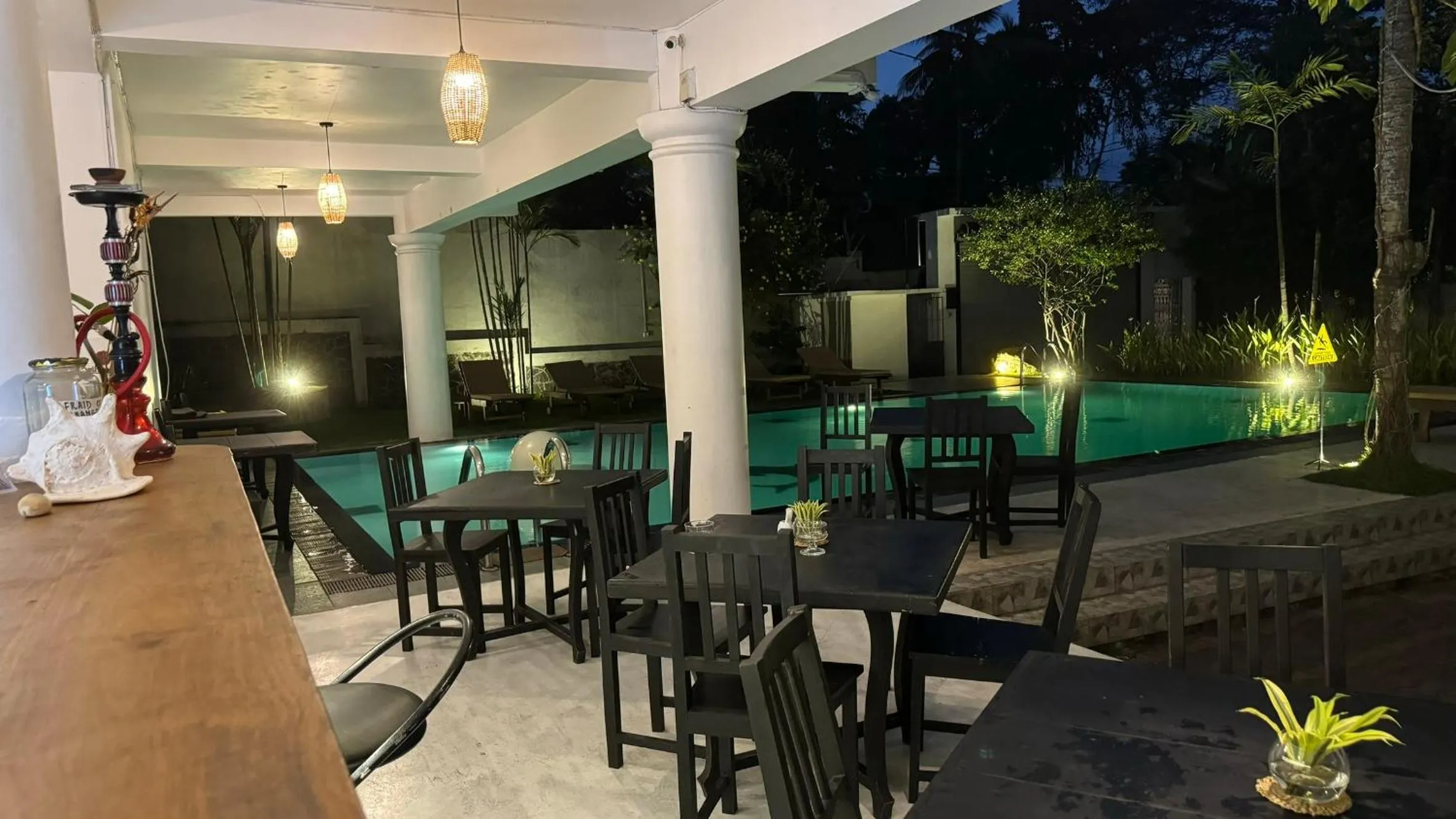 Lounge or bar in Chill Hill Hikkaduwa
