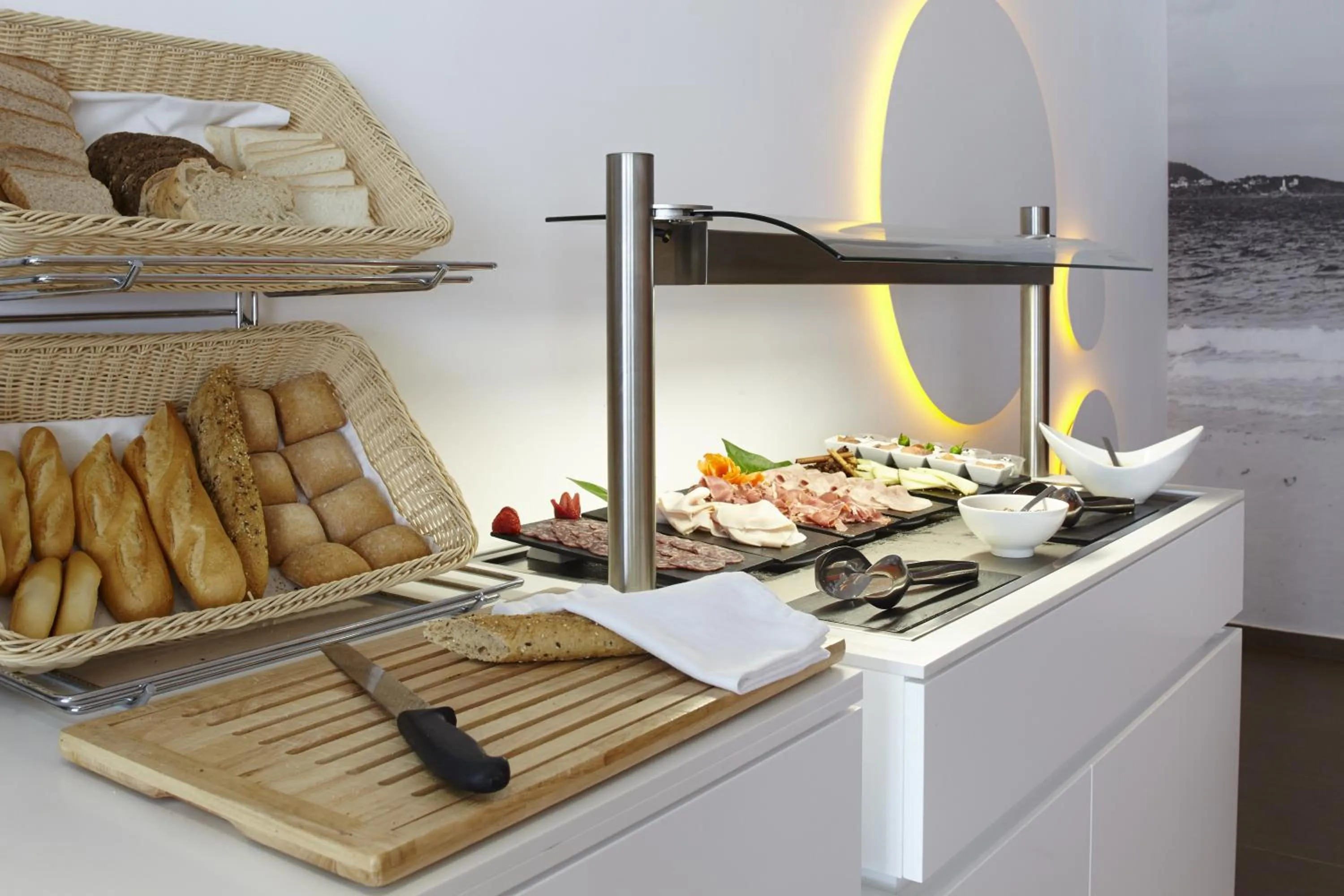 Buffet breakfast in Ibiza Sun Apartments