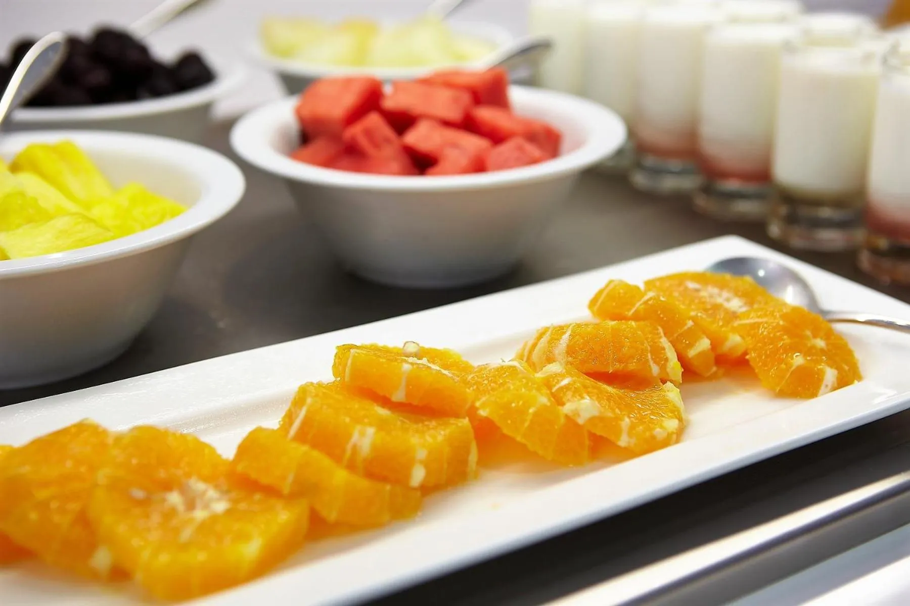 Buffet breakfast in Ibiza Sun Apartments