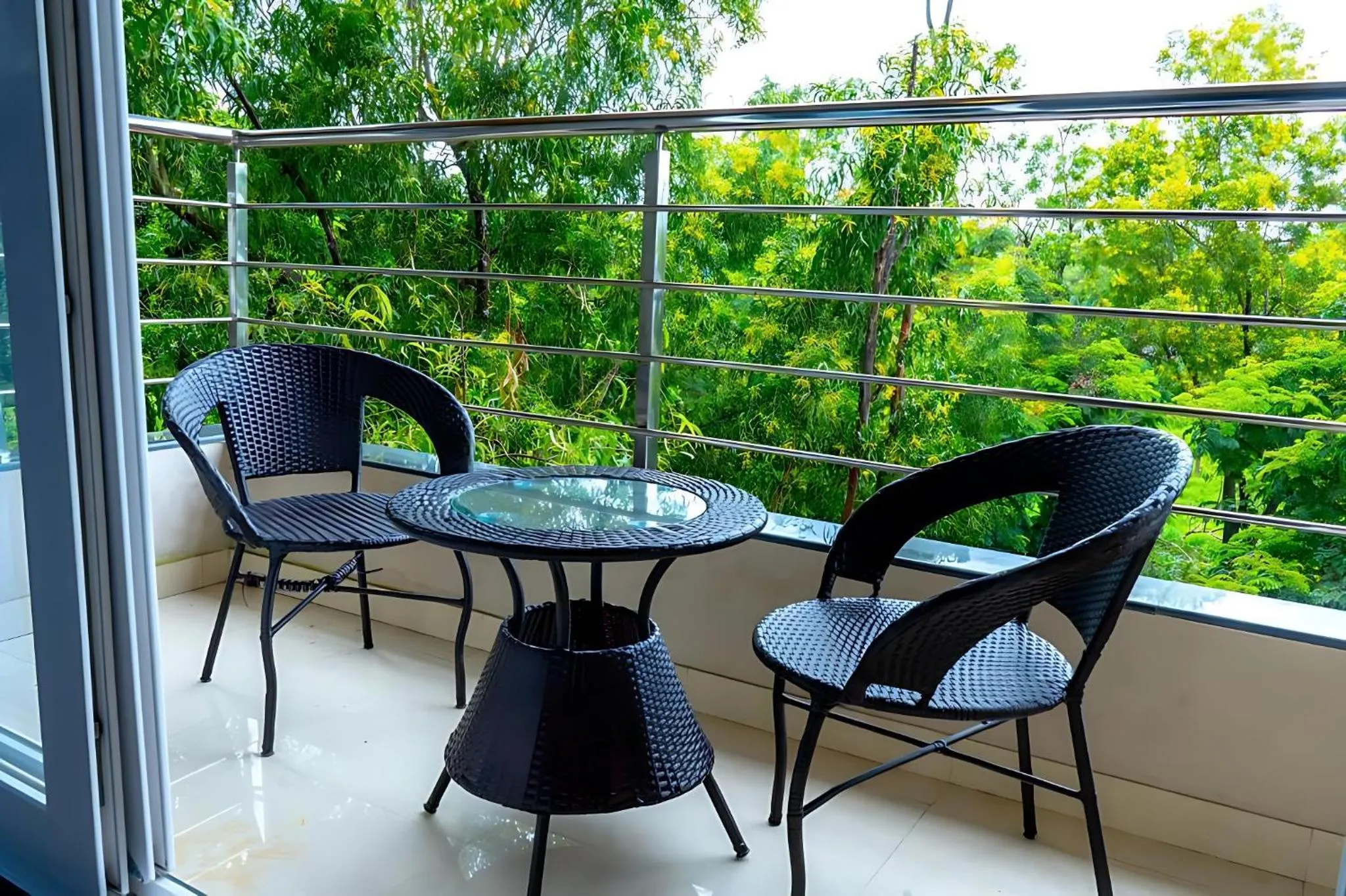 Balcony/Terrace in Hotel The Classic Verna