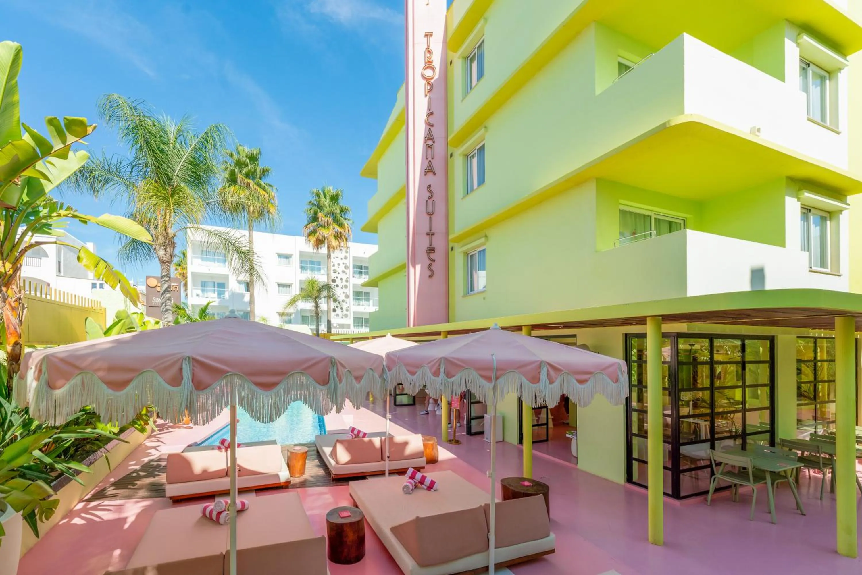 Facade/entrance in Tropicana Ibiza Suites - Adults Only