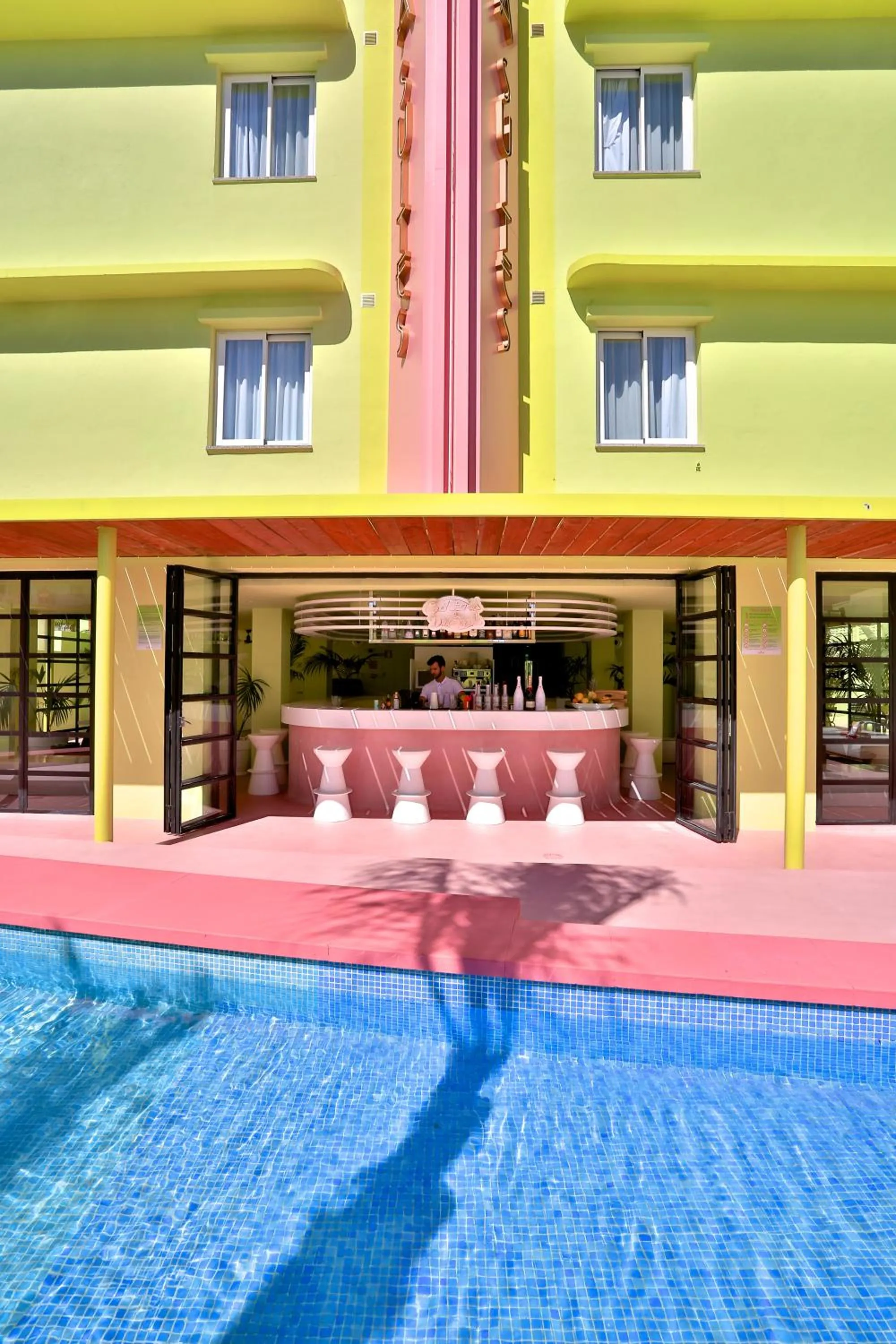 Swimming pool in Tropicana Ibiza Suites - Adults Only