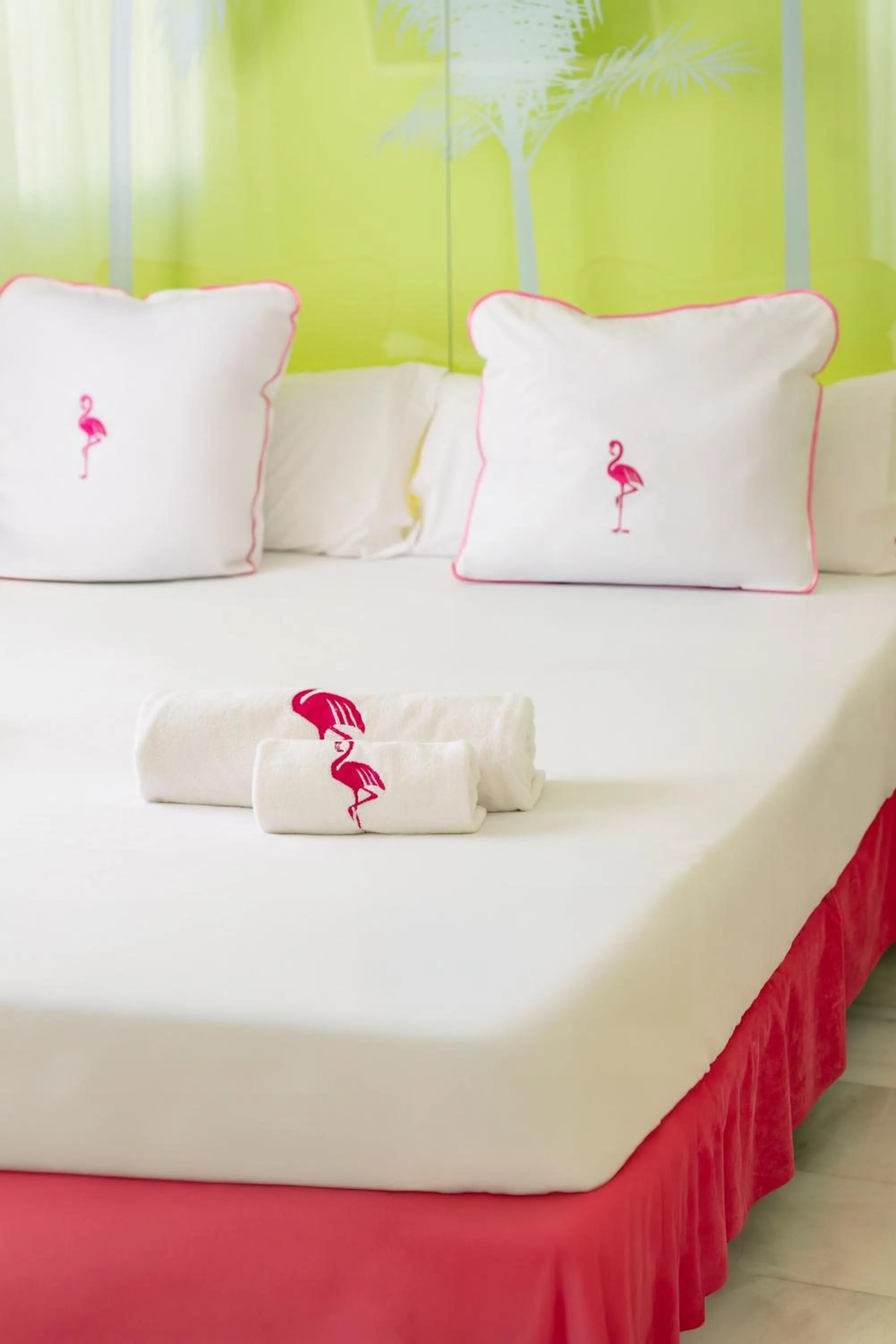 Bed in Tropicana Ibiza Suites - Adults Only