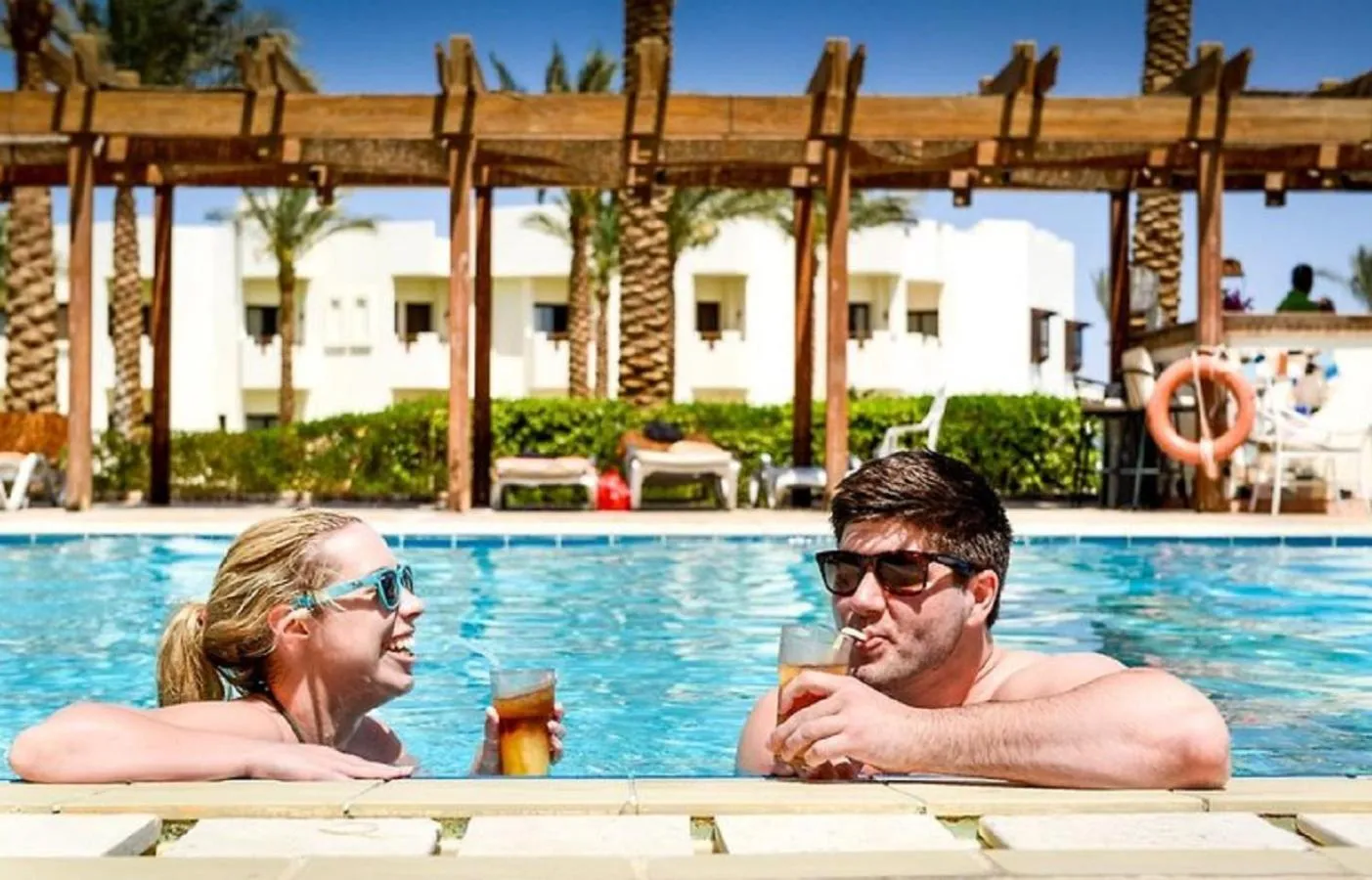 Swimming pool in Sharm Resort