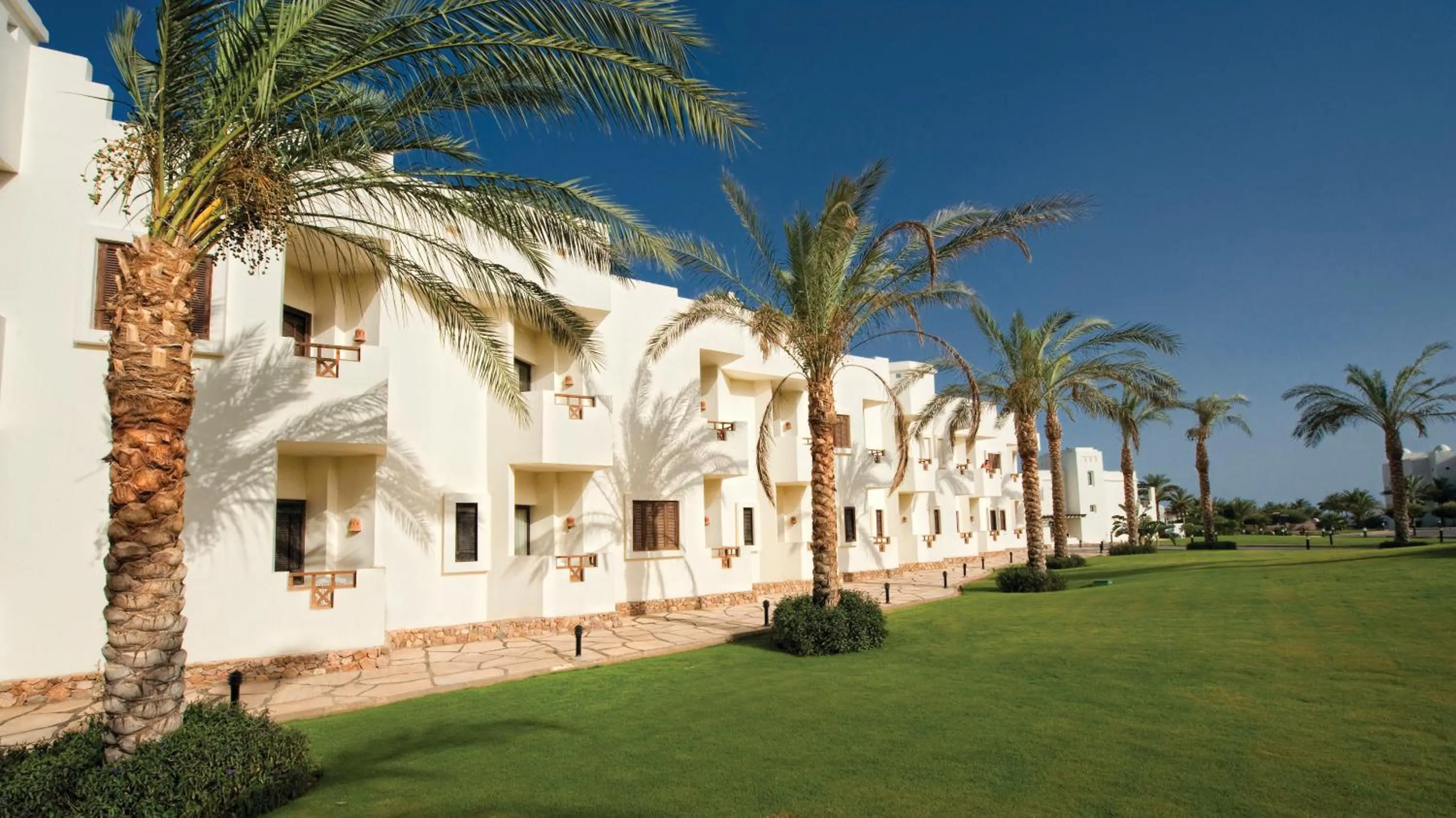 Property building in Sharm Resort