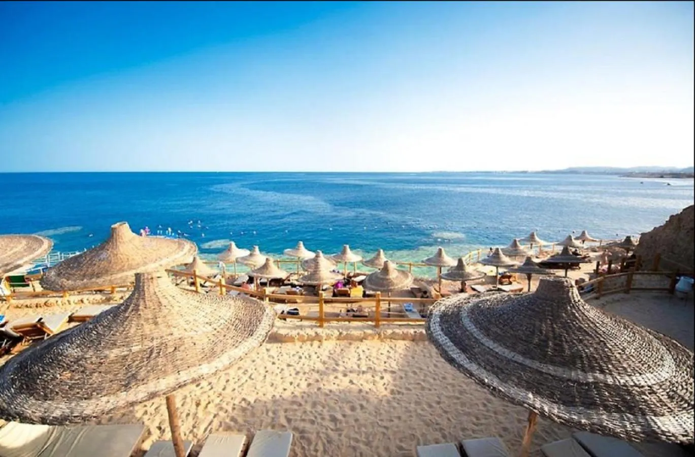 Beach in Sharm Resort