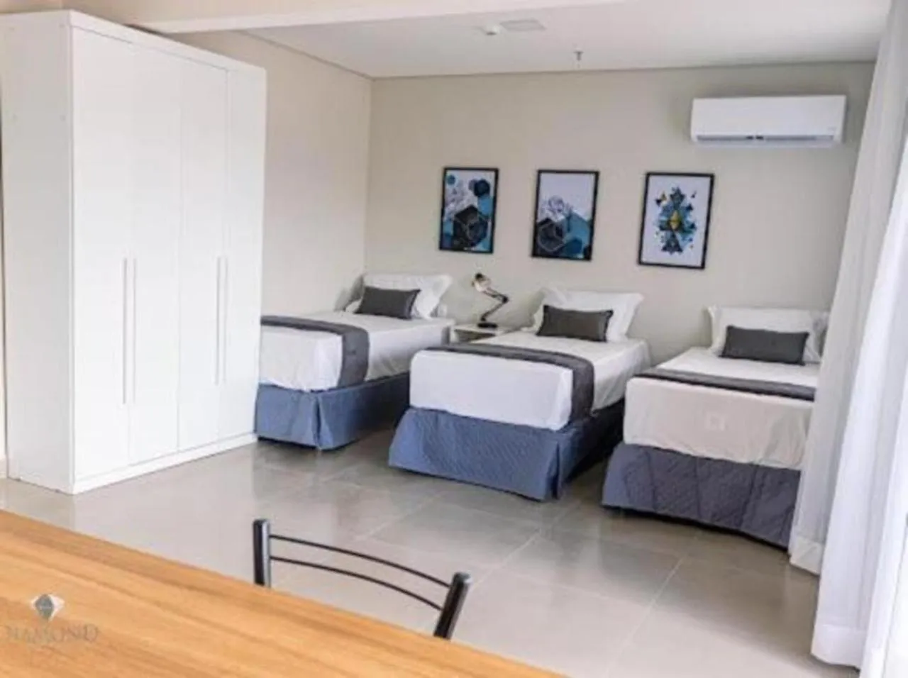 Bedroom, Bed in Diamond Hotéis e Flats