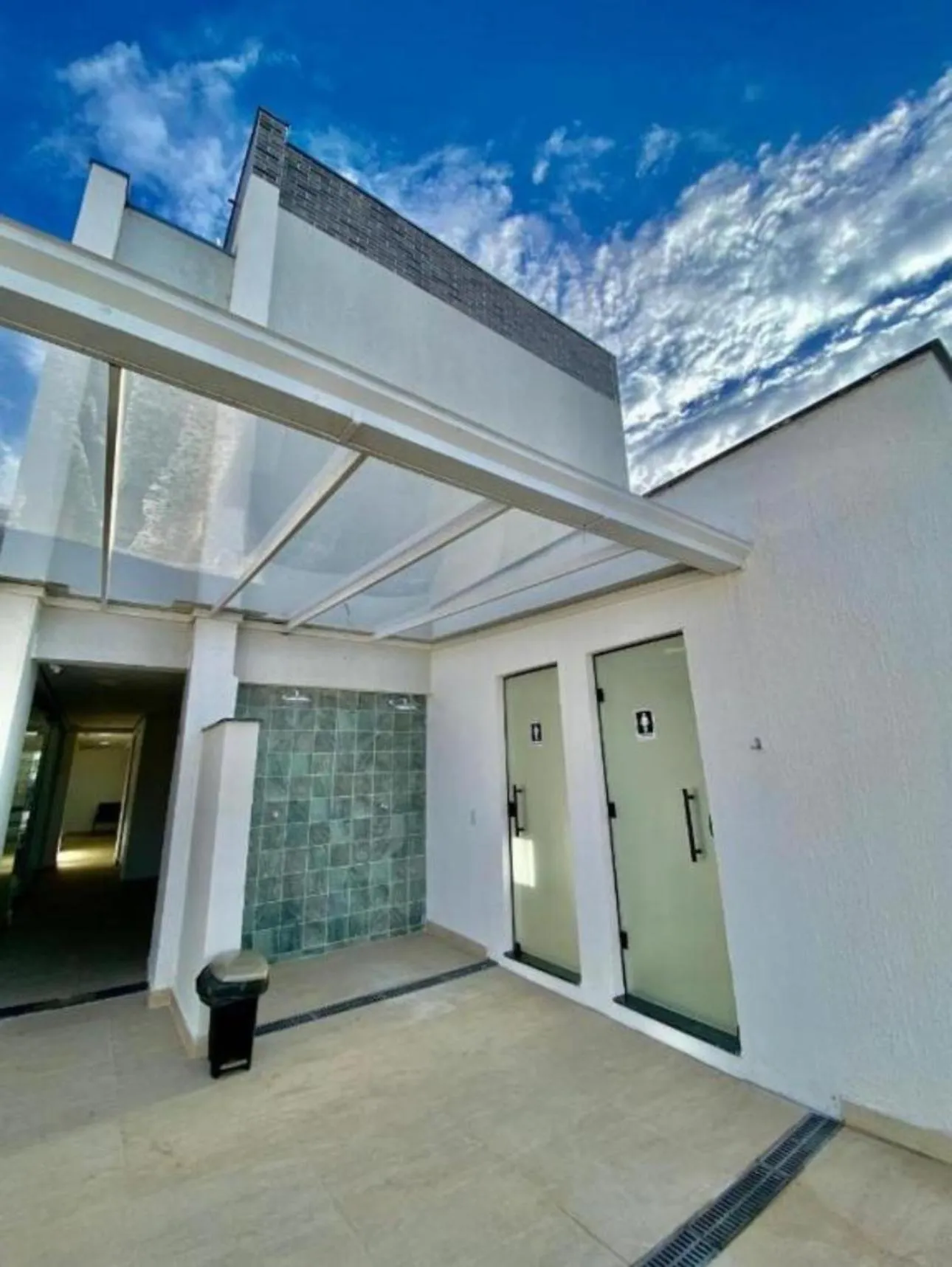 Shower in Diamond Hotéis e Flats