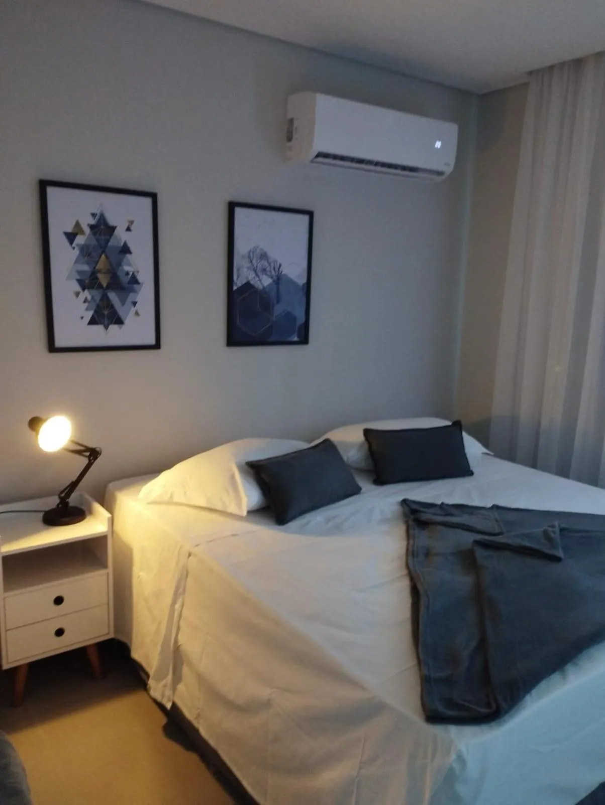 Bedroom, Bed in Diamond Hotéis e Flats