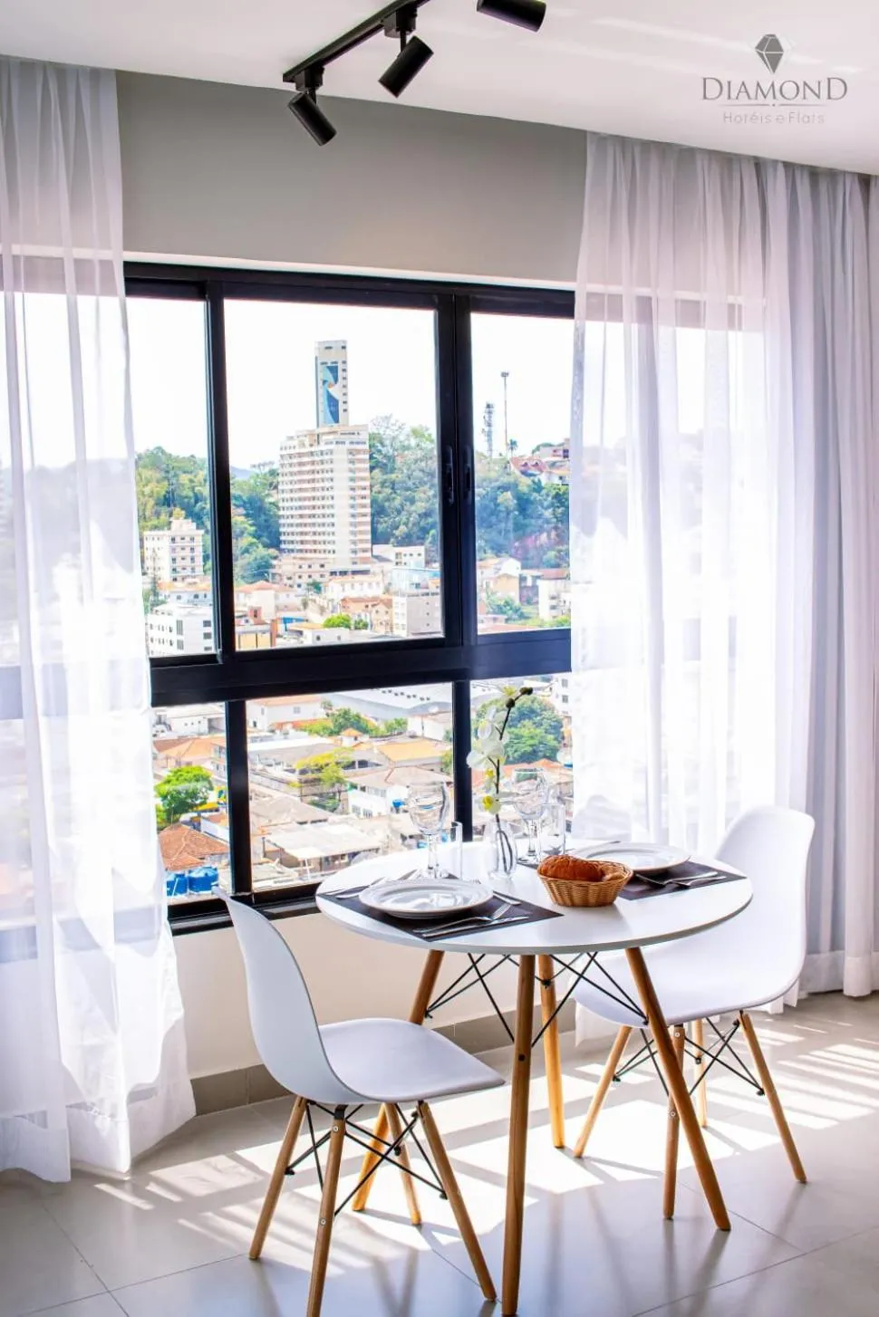 Dining area in Diamond Hotéis e Flats