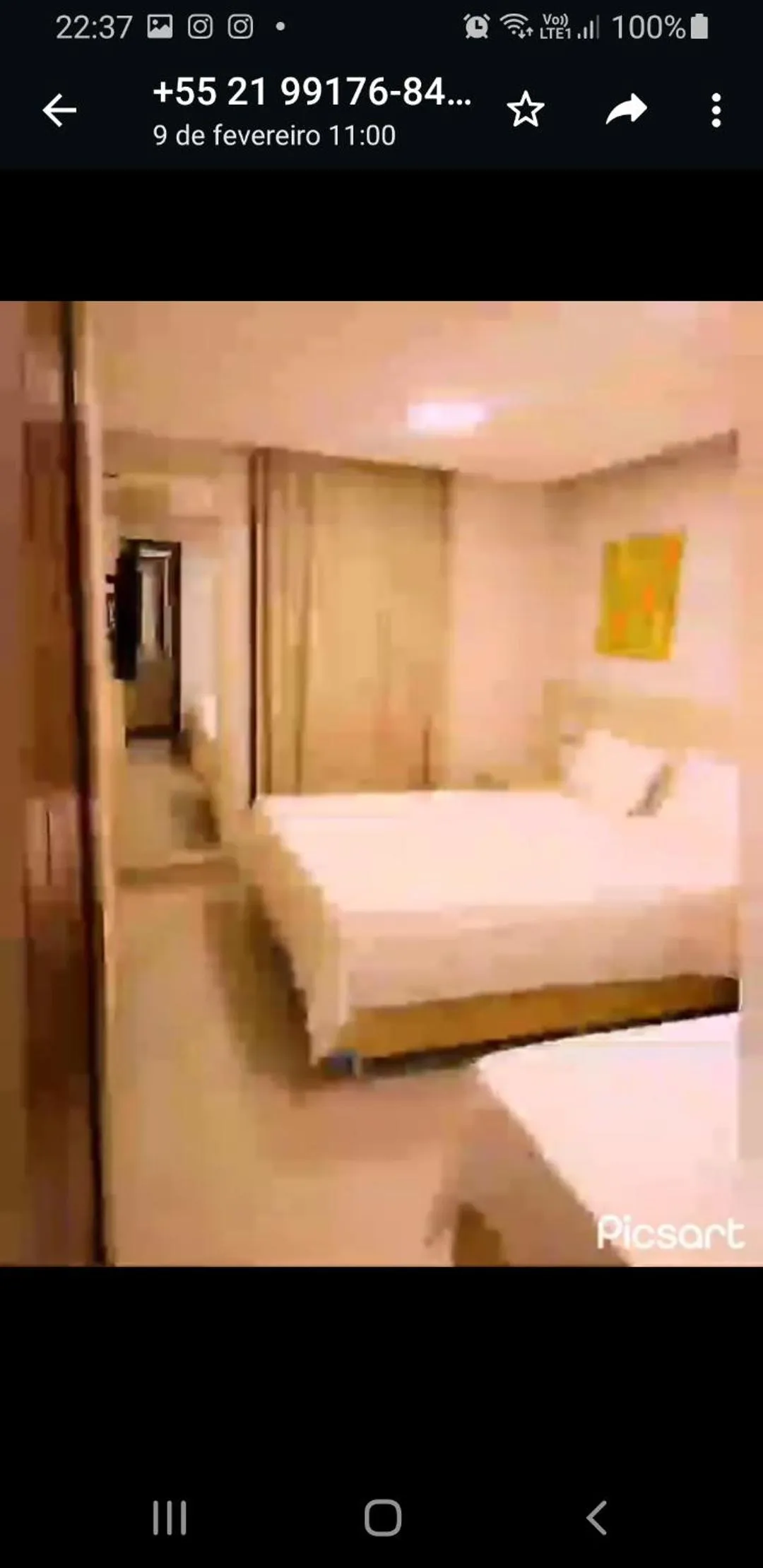 Bed in Encantos de itaperapuã