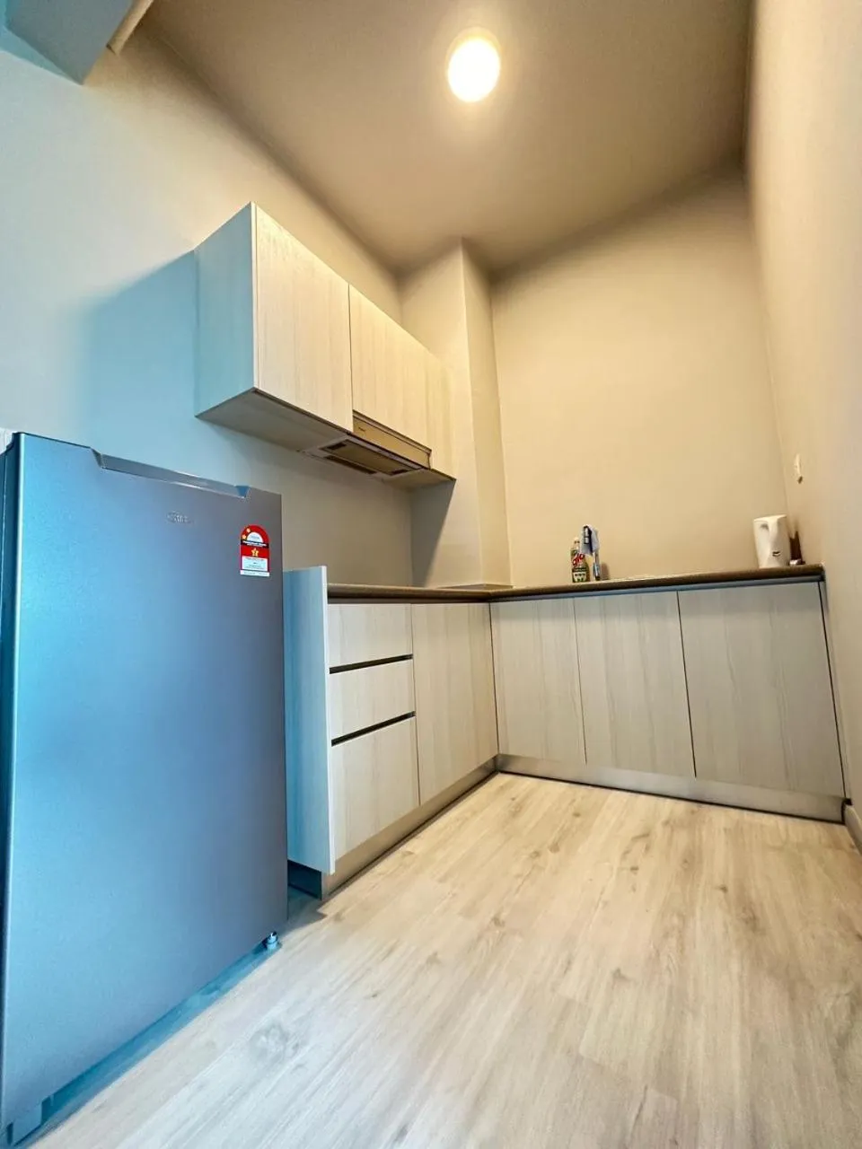 Kitchen or kitchenette in TF Sunset Ocean View Homestay - Jesselton Quay