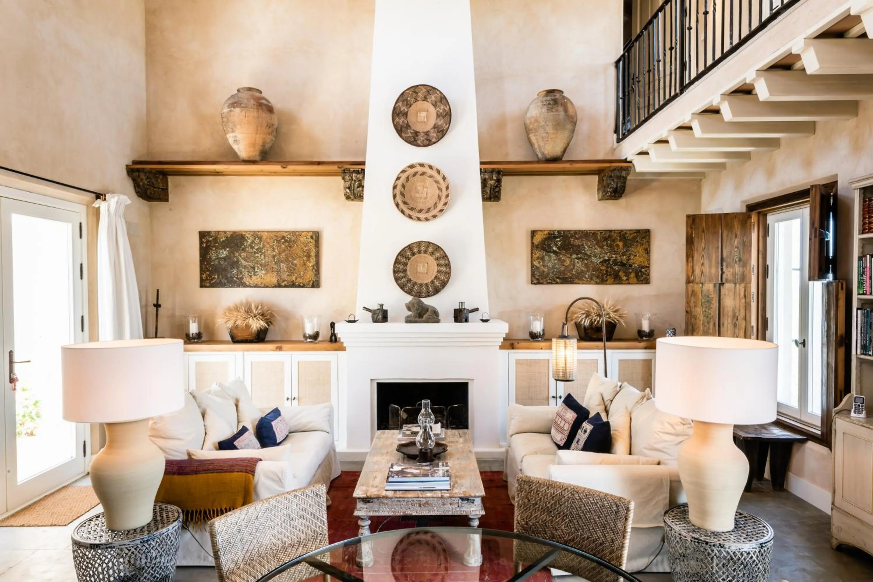 Living room in Hacienda de San Rafael