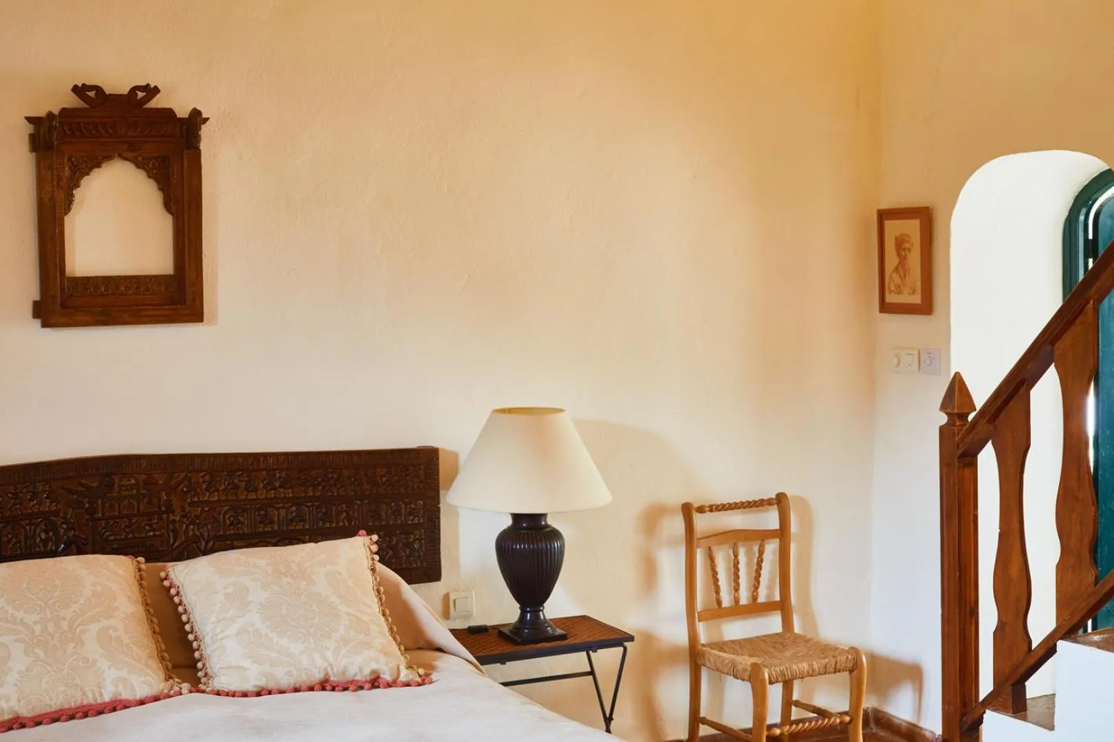 Decorative detail in Hacienda de San Rafael