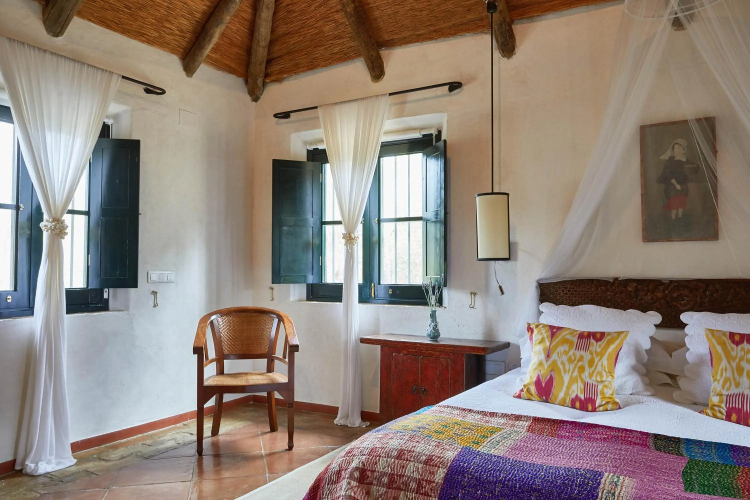 Bed in Hacienda de San Rafael