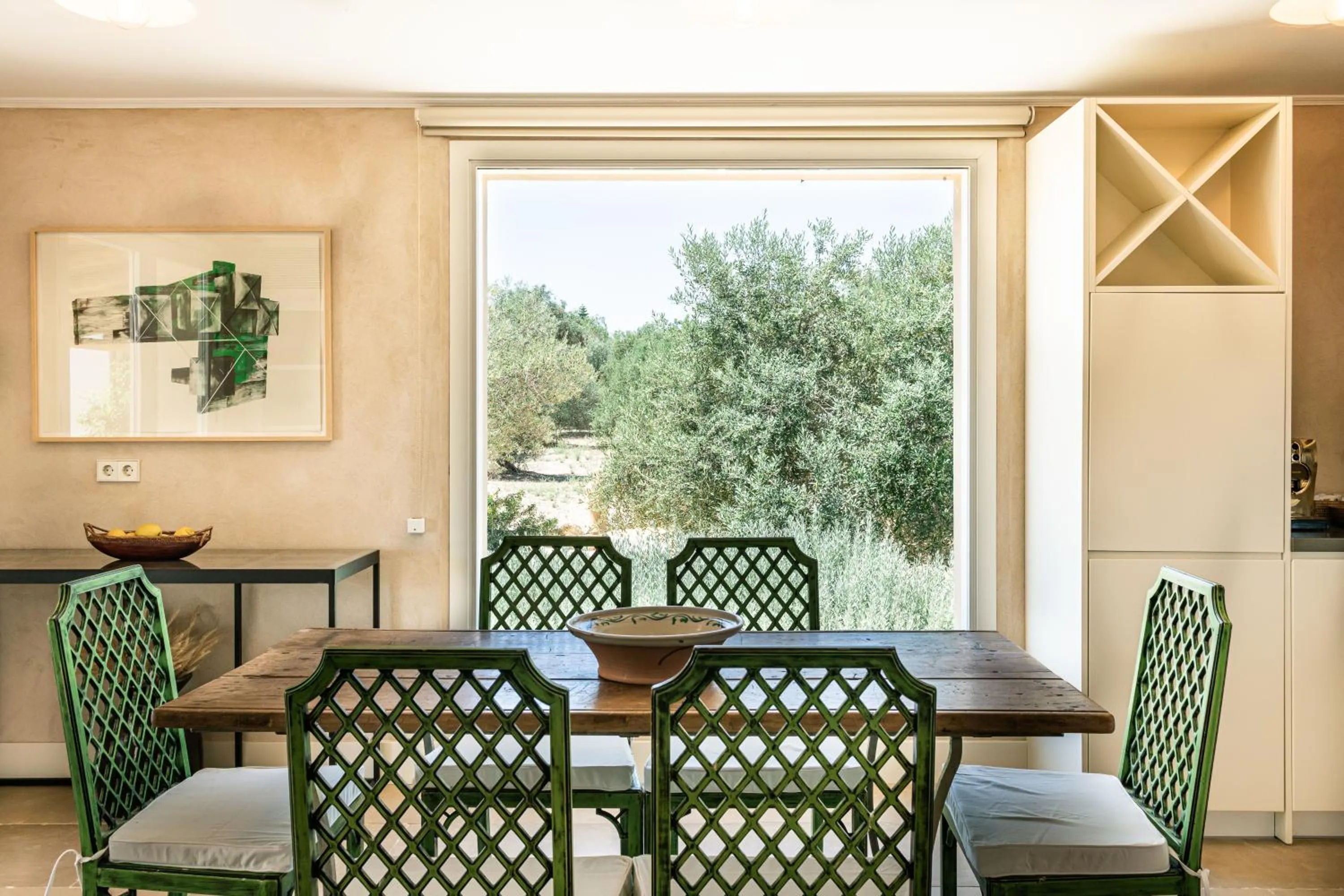 Dining area in Hacienda de San Rafael