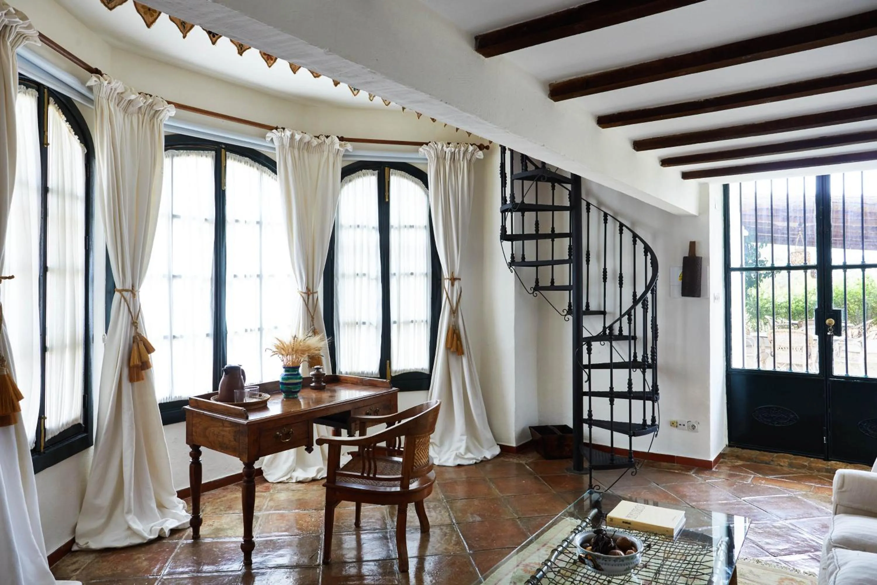 Decorative detail in Hacienda de San Rafael