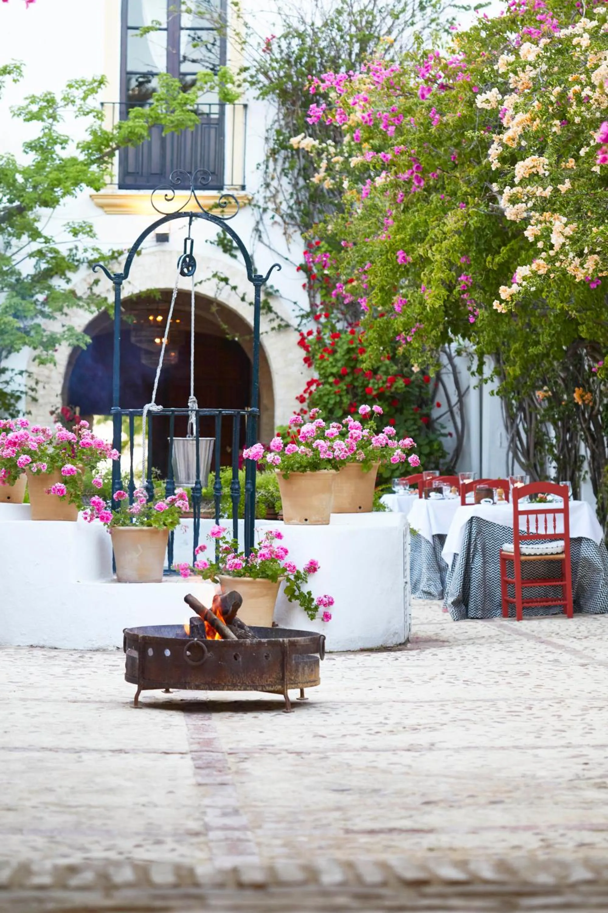 Patio in Hacienda de San Rafael