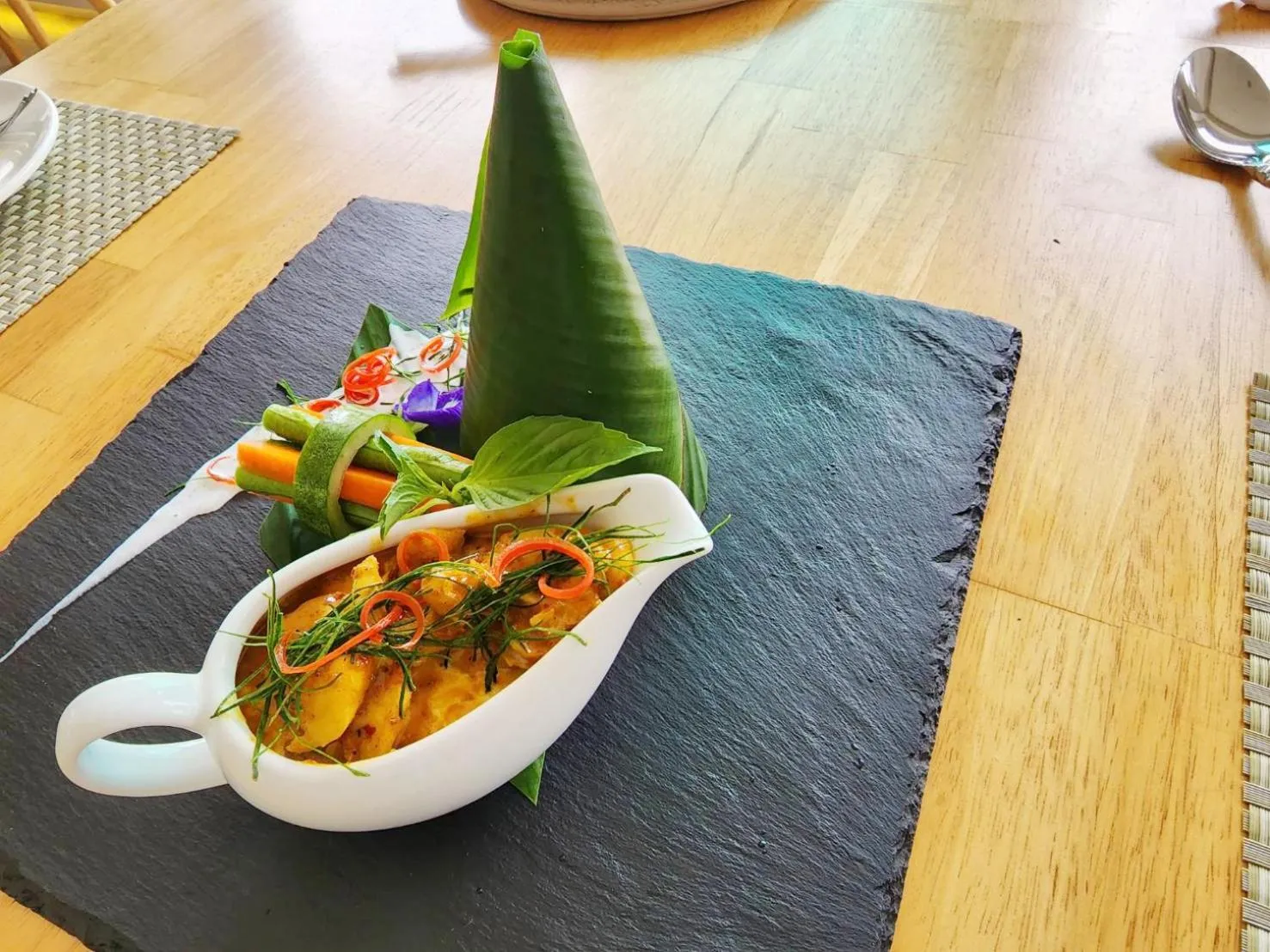 Food in Vannee Golden Sands Beachfront Resort