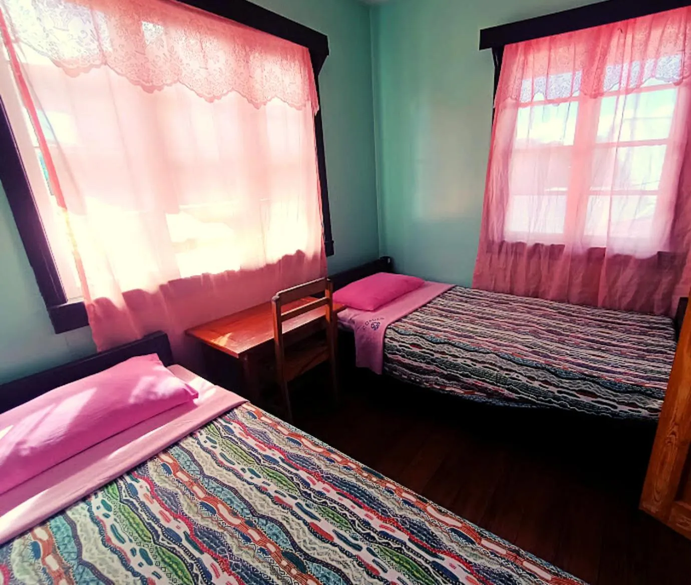 Bed in Sagada Guesthouse