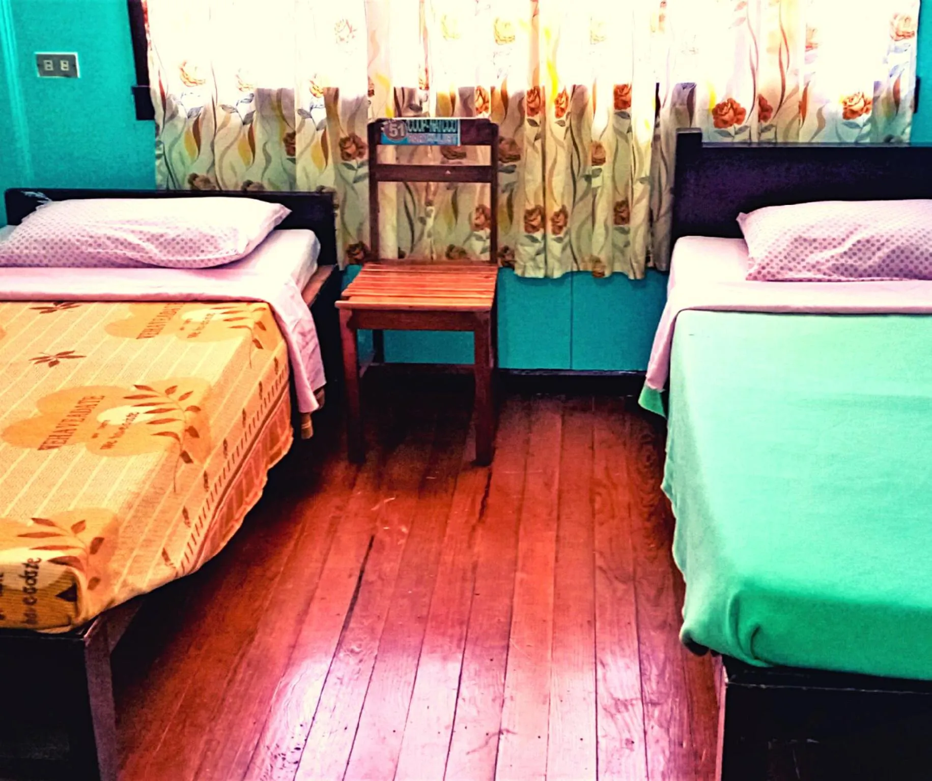 Bed in Sagada Guesthouse