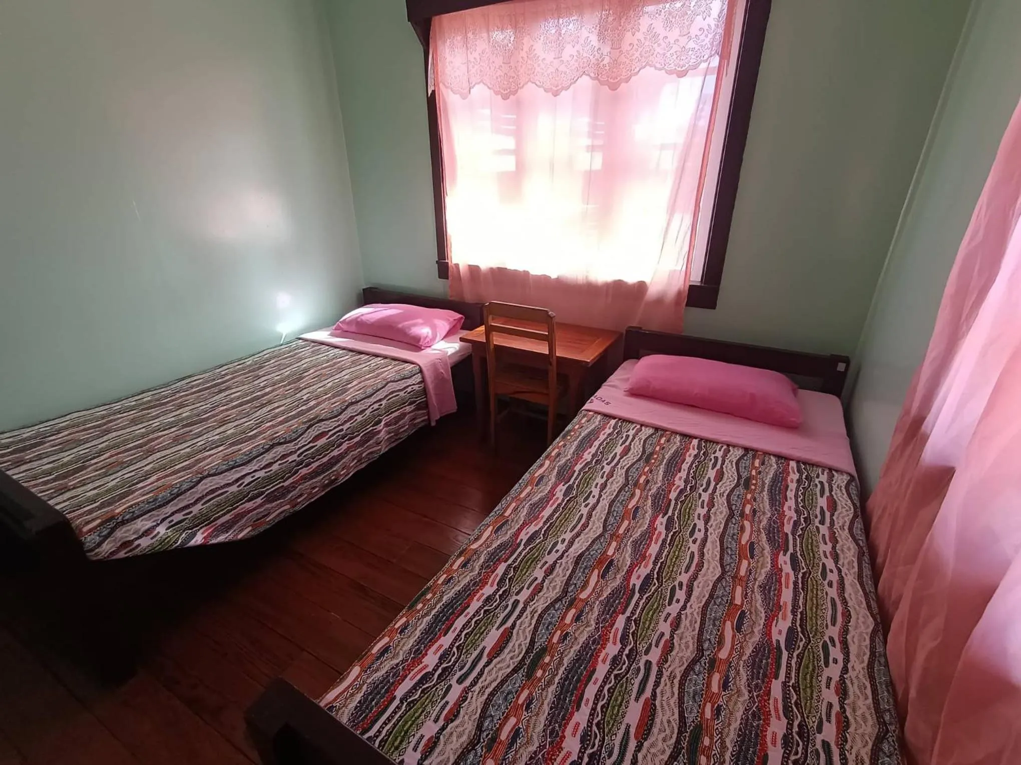 Bed in Sagada Guesthouse