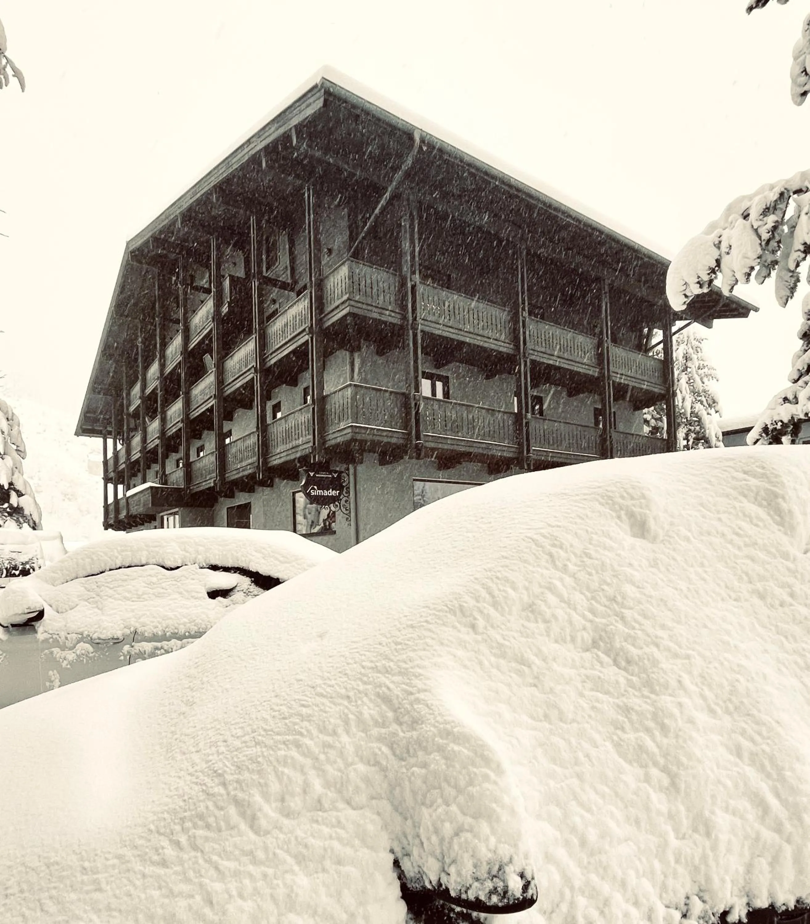 Property building in Hotel Simader