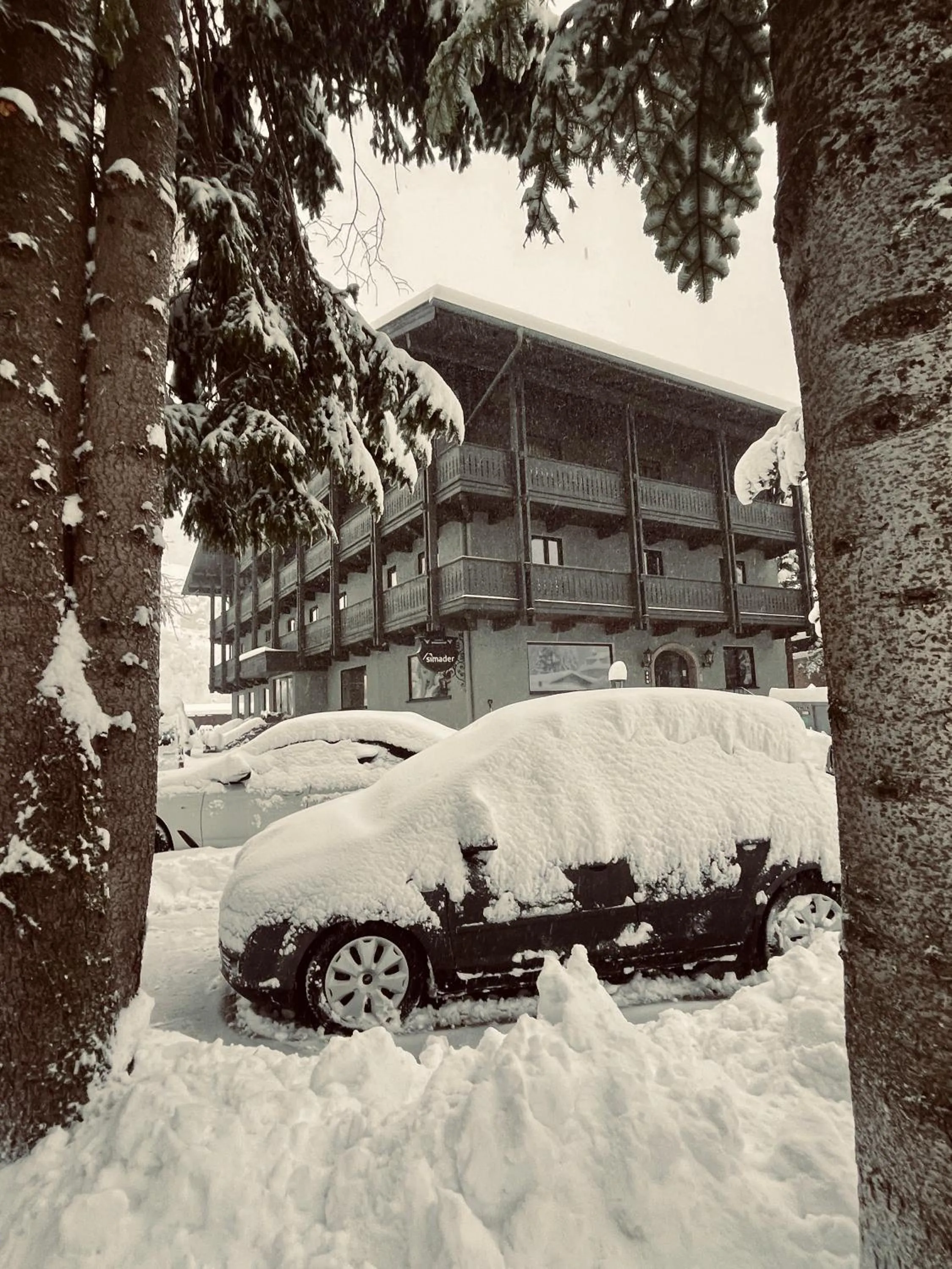 Property building in Hotel Simader