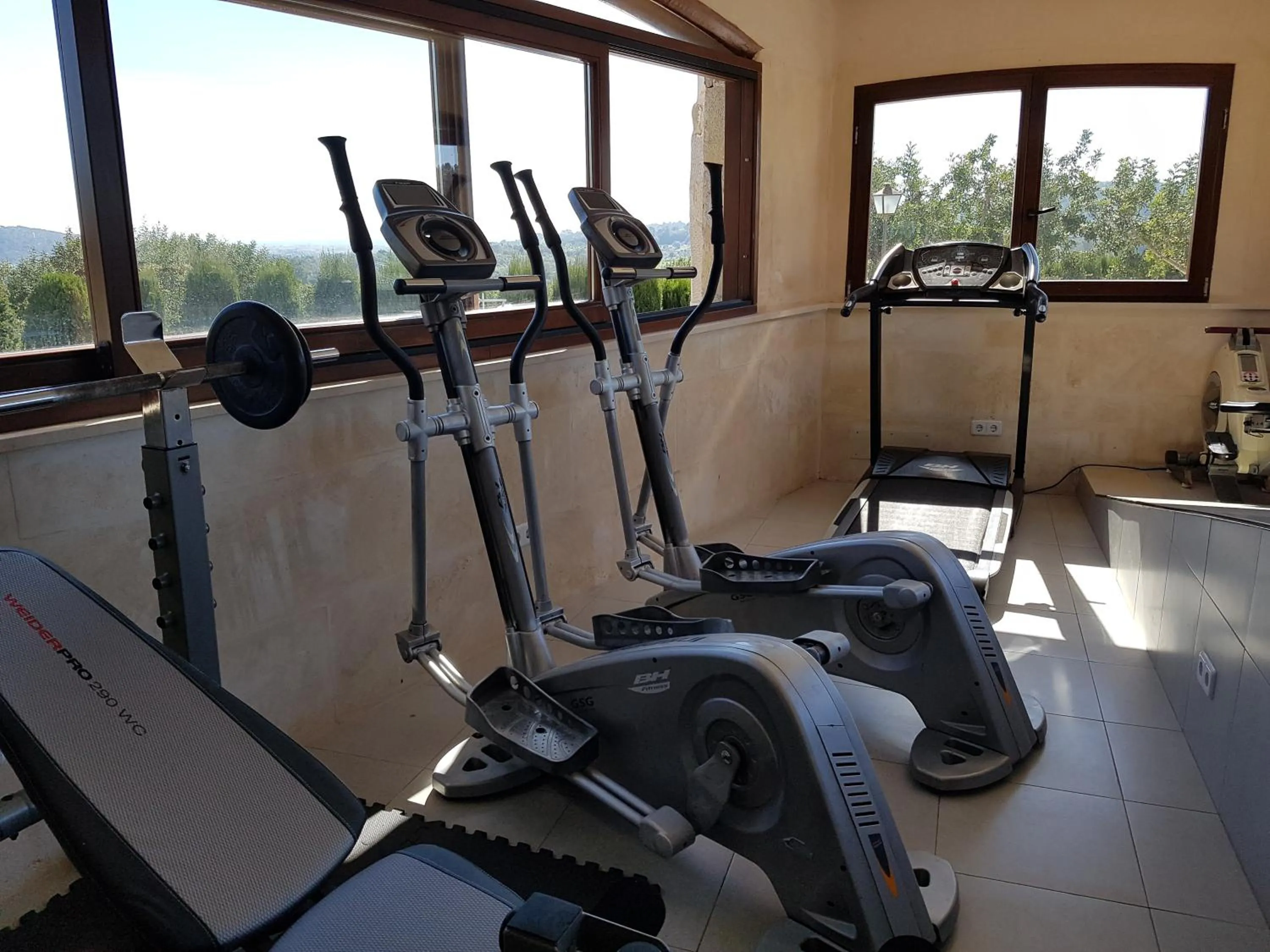 Fitness centre/facilities in Monnaber Nou Finca Hotel & Spa