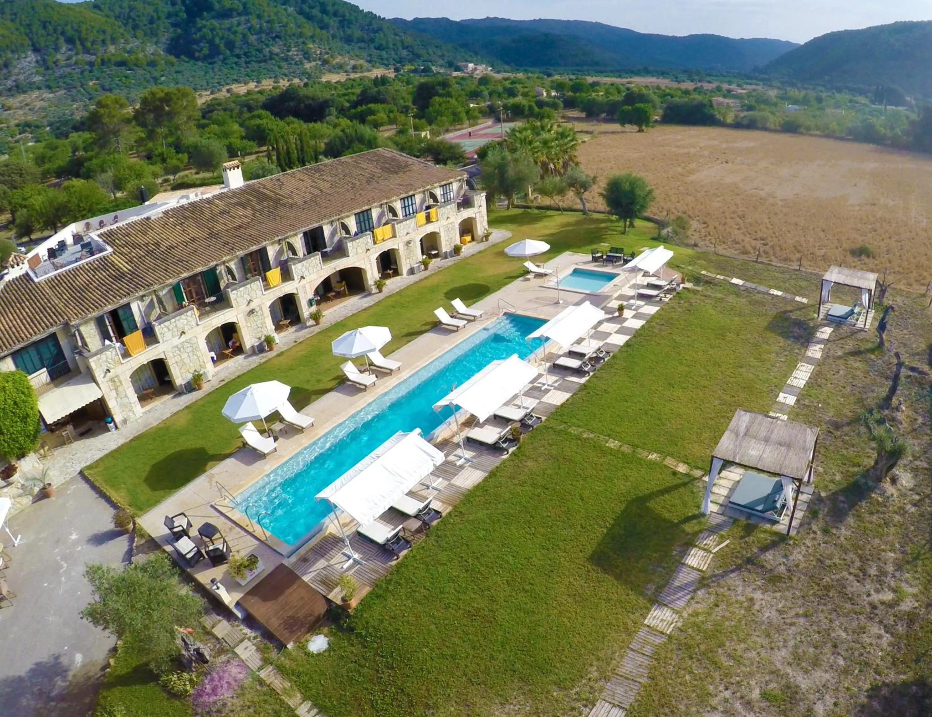 Bird's eye view in Monnaber Nou Finca Hotel & Spa